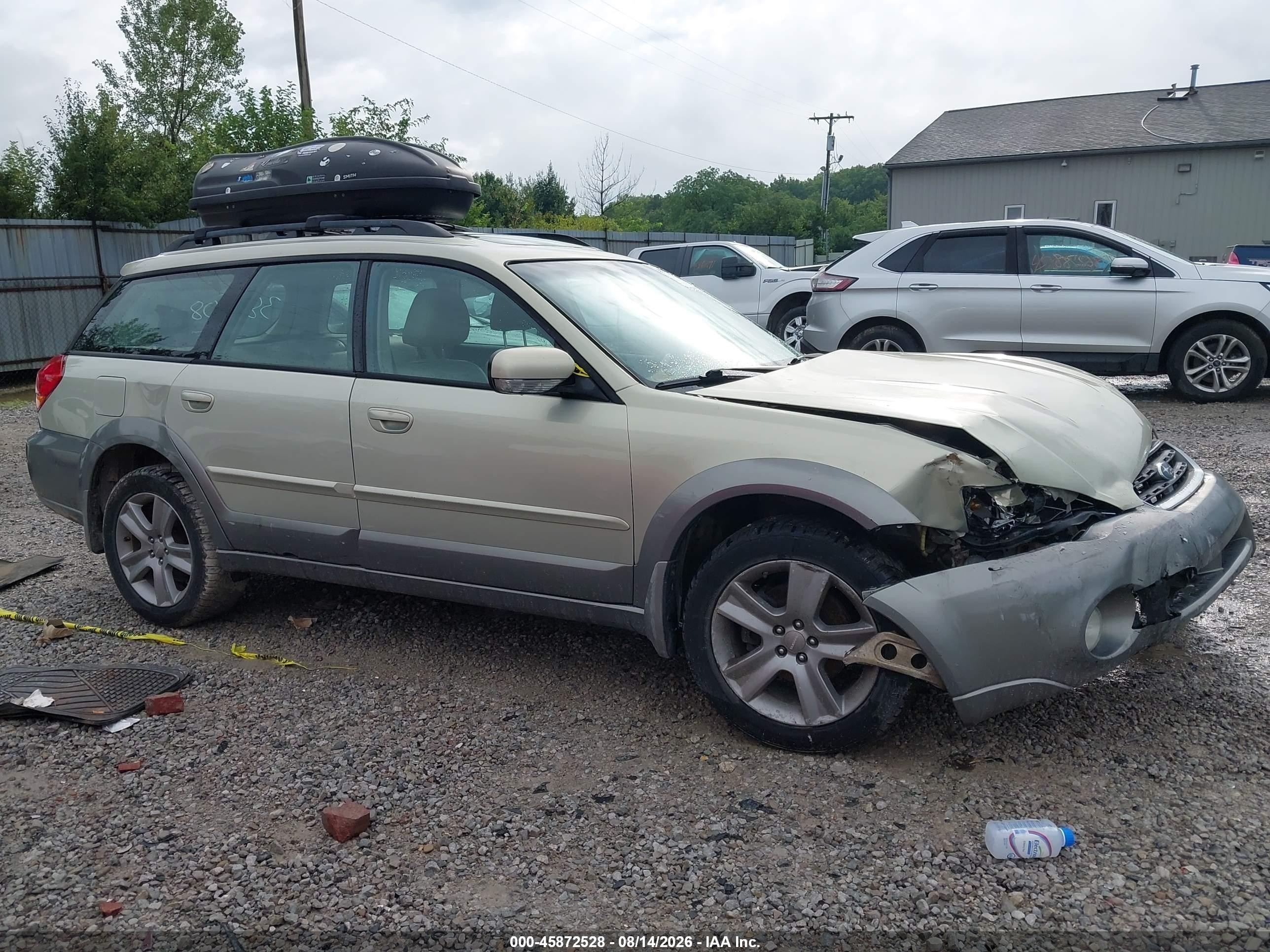 2005 Subaru Outback 3.0r L.l. Bean Edition Gold vin: 4S4BP86C354388308