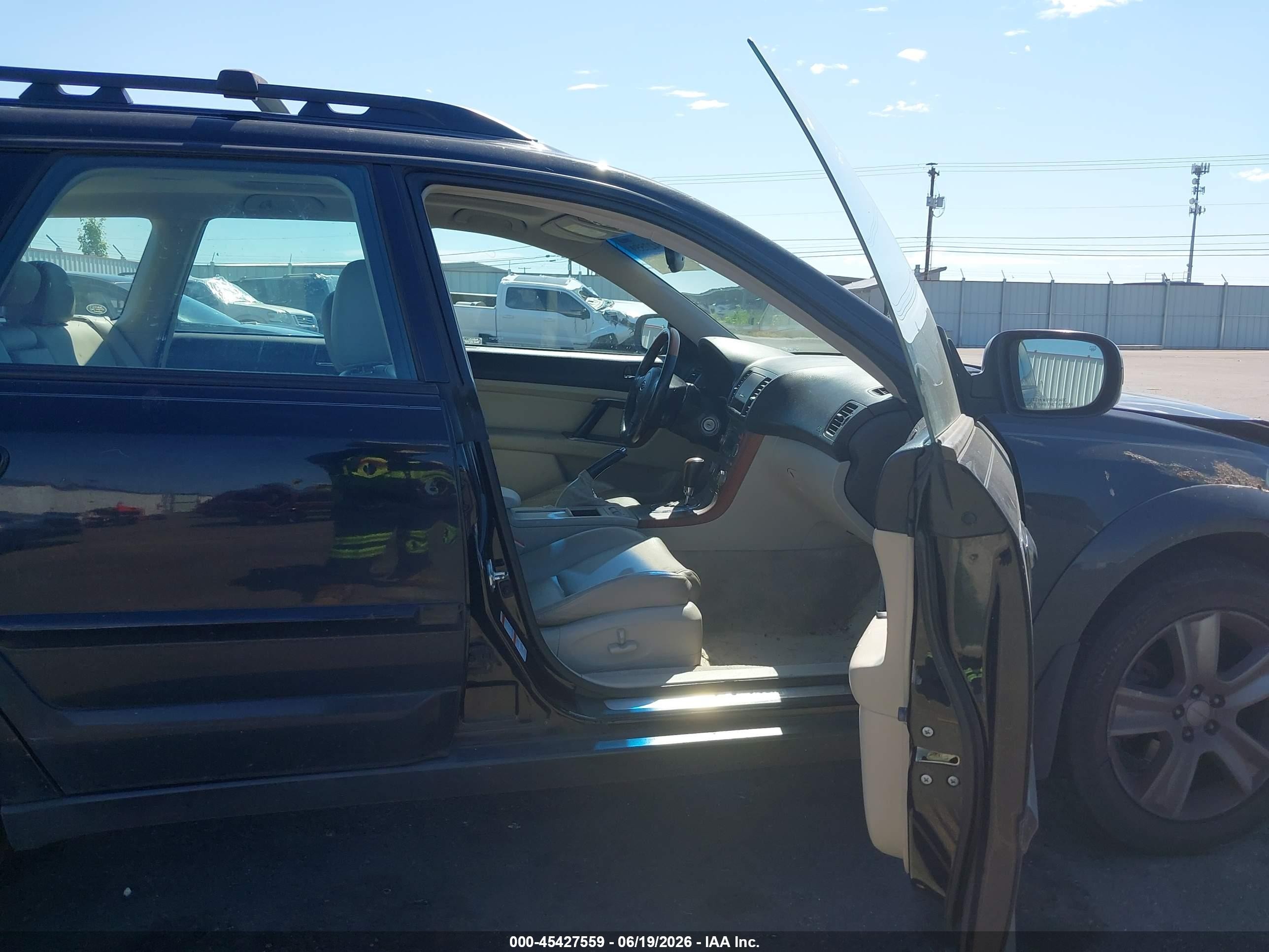 2005 Subaru Outback 3.0r L.l. Bean Edition Black vin: 4S4BP86C454317182