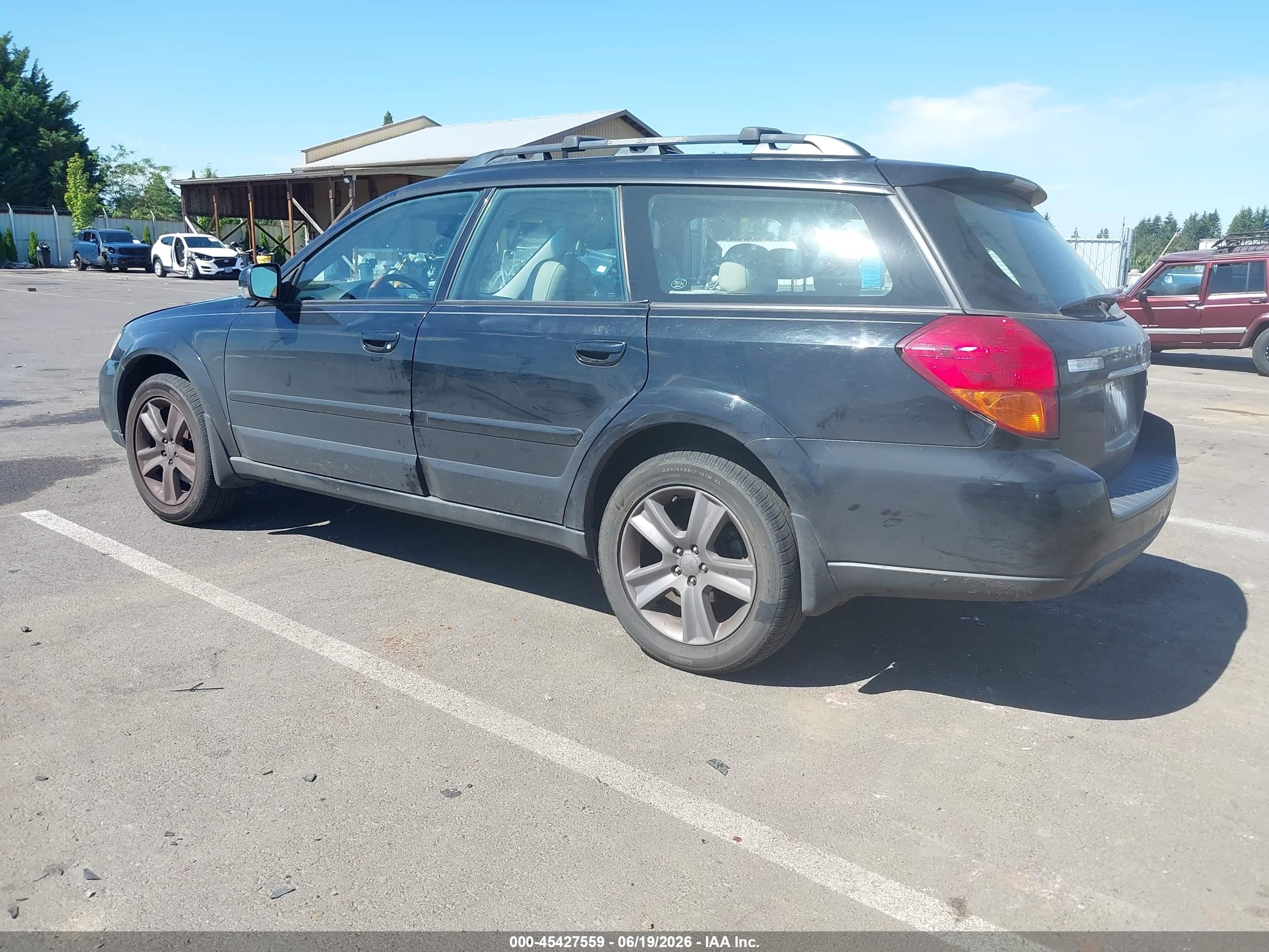 2005 Subaru Outback 3.0r L.l. Bean Edition Black vin: 4S4BP86C454317182