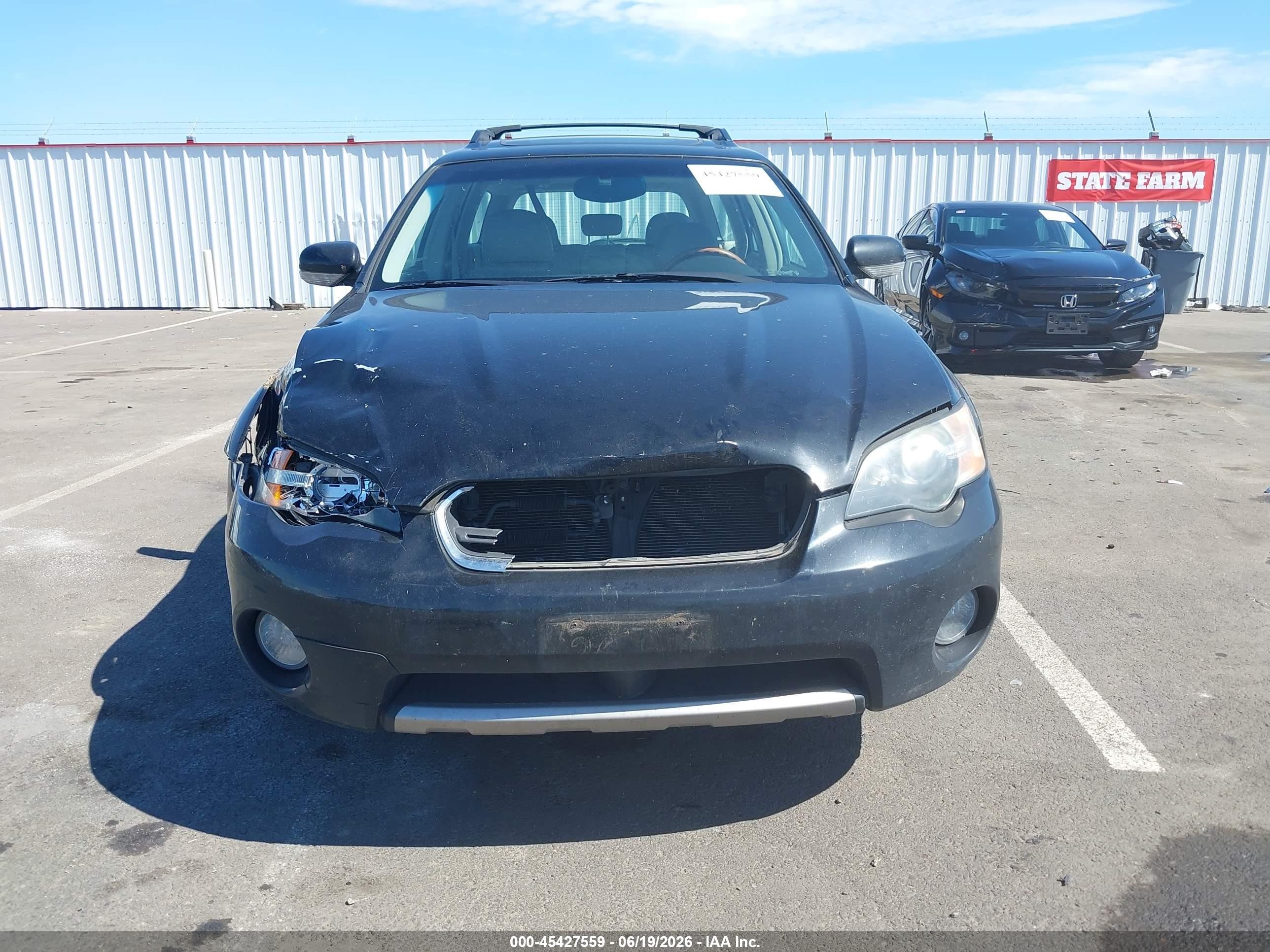 2005 Subaru Outback 3.0r L.l. Bean Edition Black vin: 4S4BP86C454317182