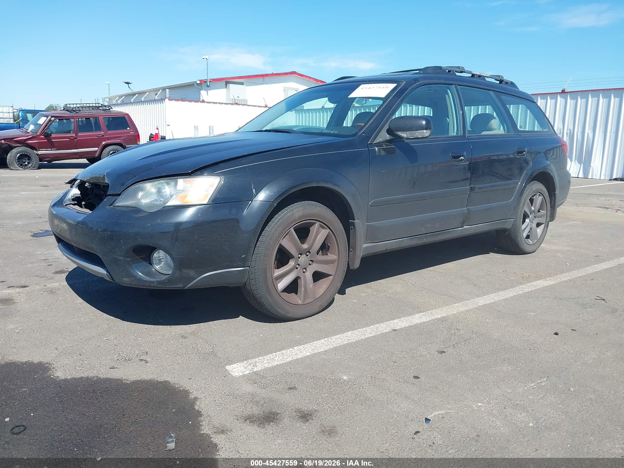 2005 Subaru Outback 3.0r L.l. Bean Edition Black vin: 4S4BP86C454317182