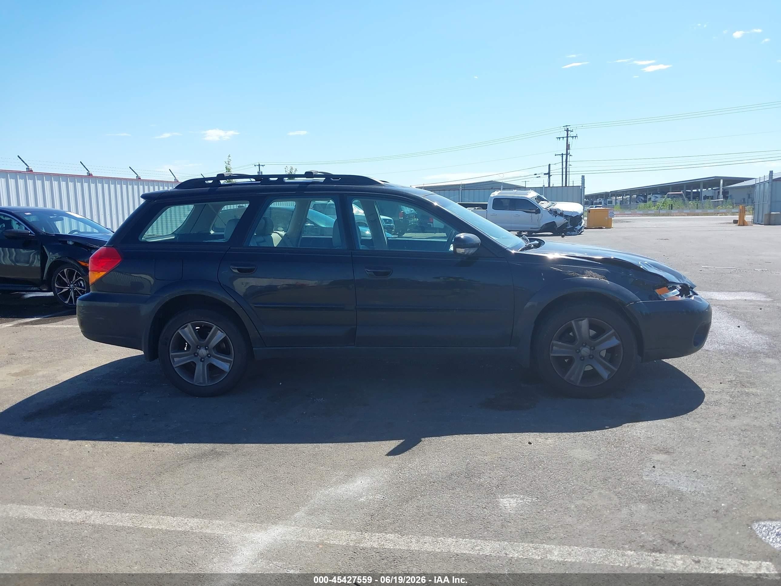 2005 Subaru Outback 3.0r L.l. Bean Edition Black vin: 4S4BP86C454317182
