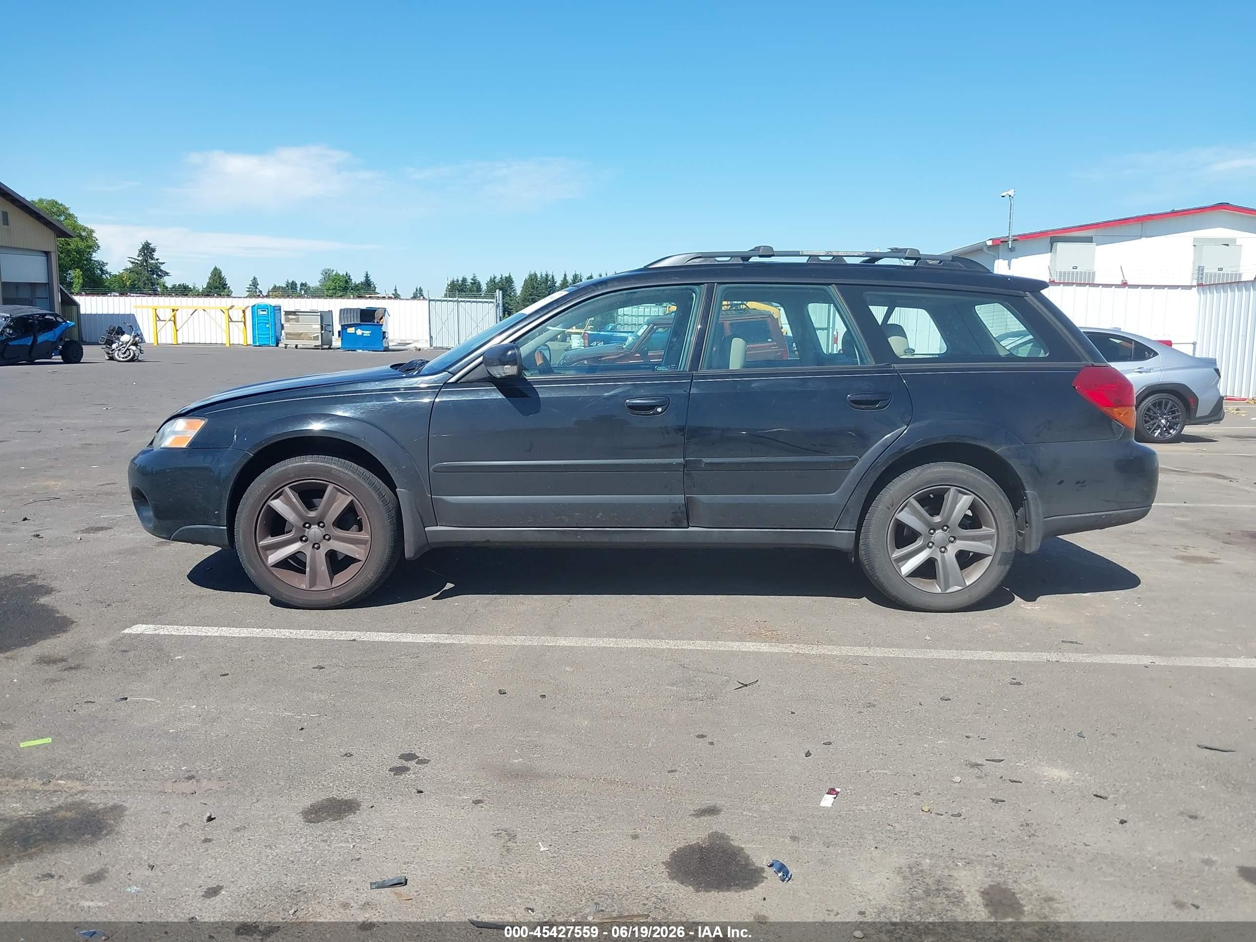 2005 Subaru Outback 3.0r L.l. Bean Edition Black vin: 4S4BP86C454317182