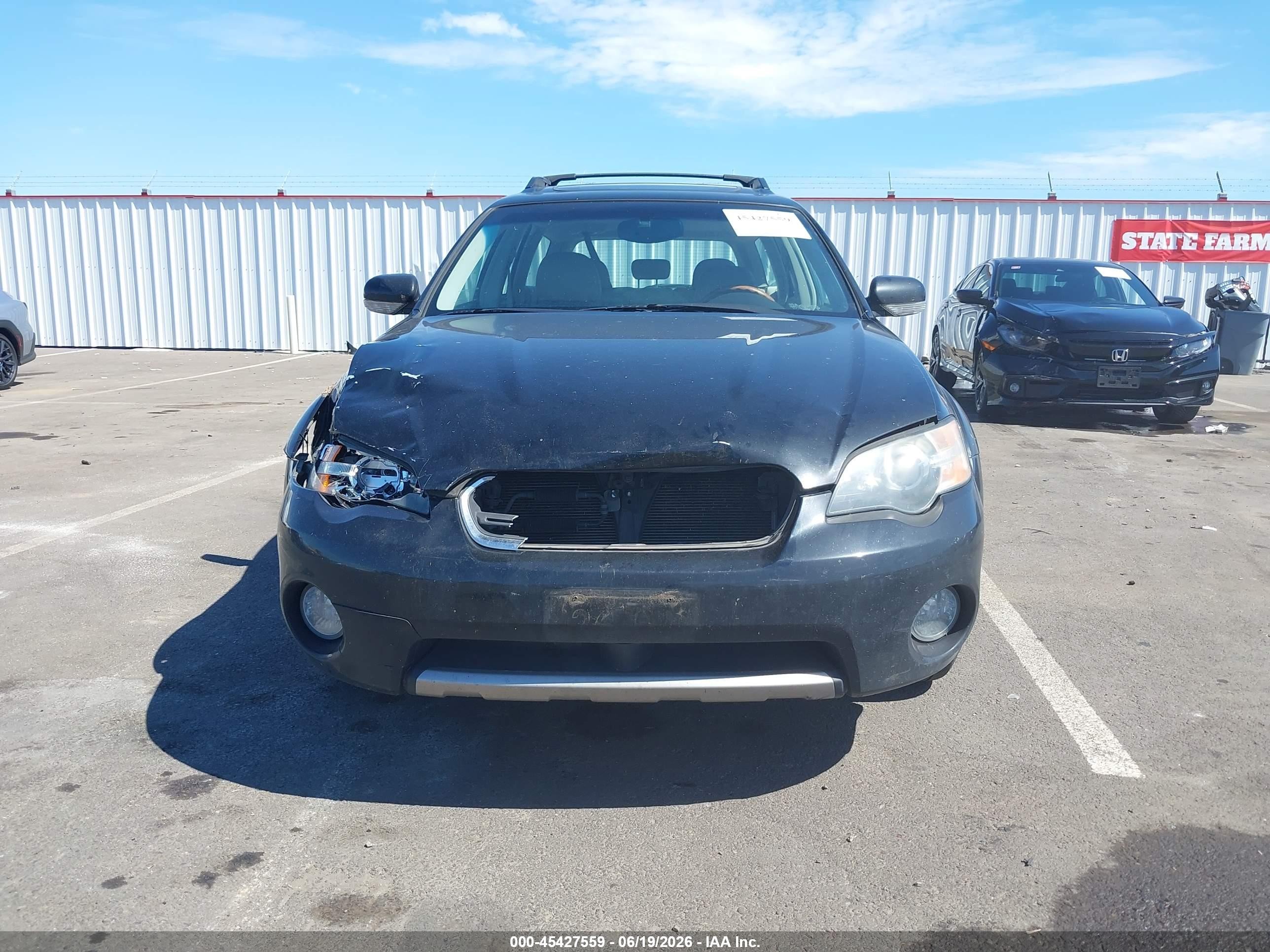 2005 Subaru Outback 3.0r L.l. Bean Edition Black vin: 4S4BP86C454317182