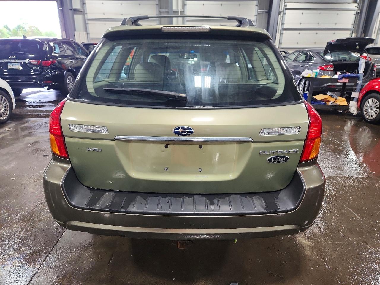2005 Subaru Outback Outback H6 R Ll Bean Зеленый vin: 4S4BP86C454372344