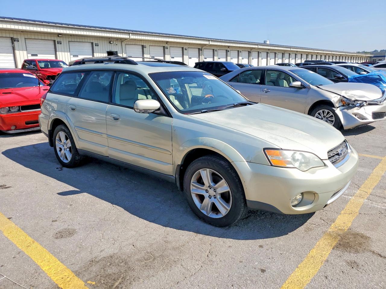 2006 Subaru Outback Outback 3.0r Ll Bean Green vin: 4S4BP86C464356565