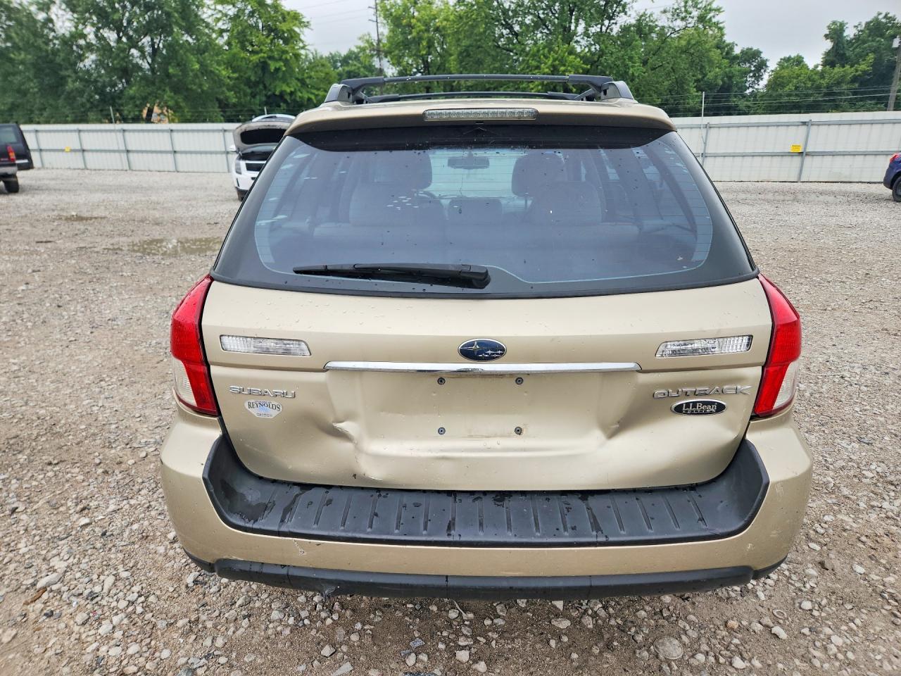 2008 Subaru Outback 3.0r Ll Bean Gold vin: 4S4BP86C484350512