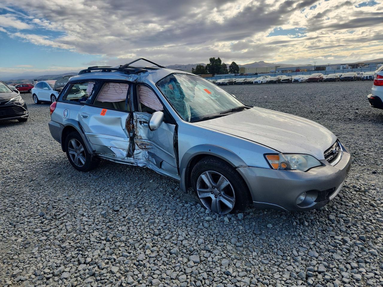 2006 Subaru Outback Outback 3.0r Ll Bean Серебряный vin: 4S4BP86C564312817