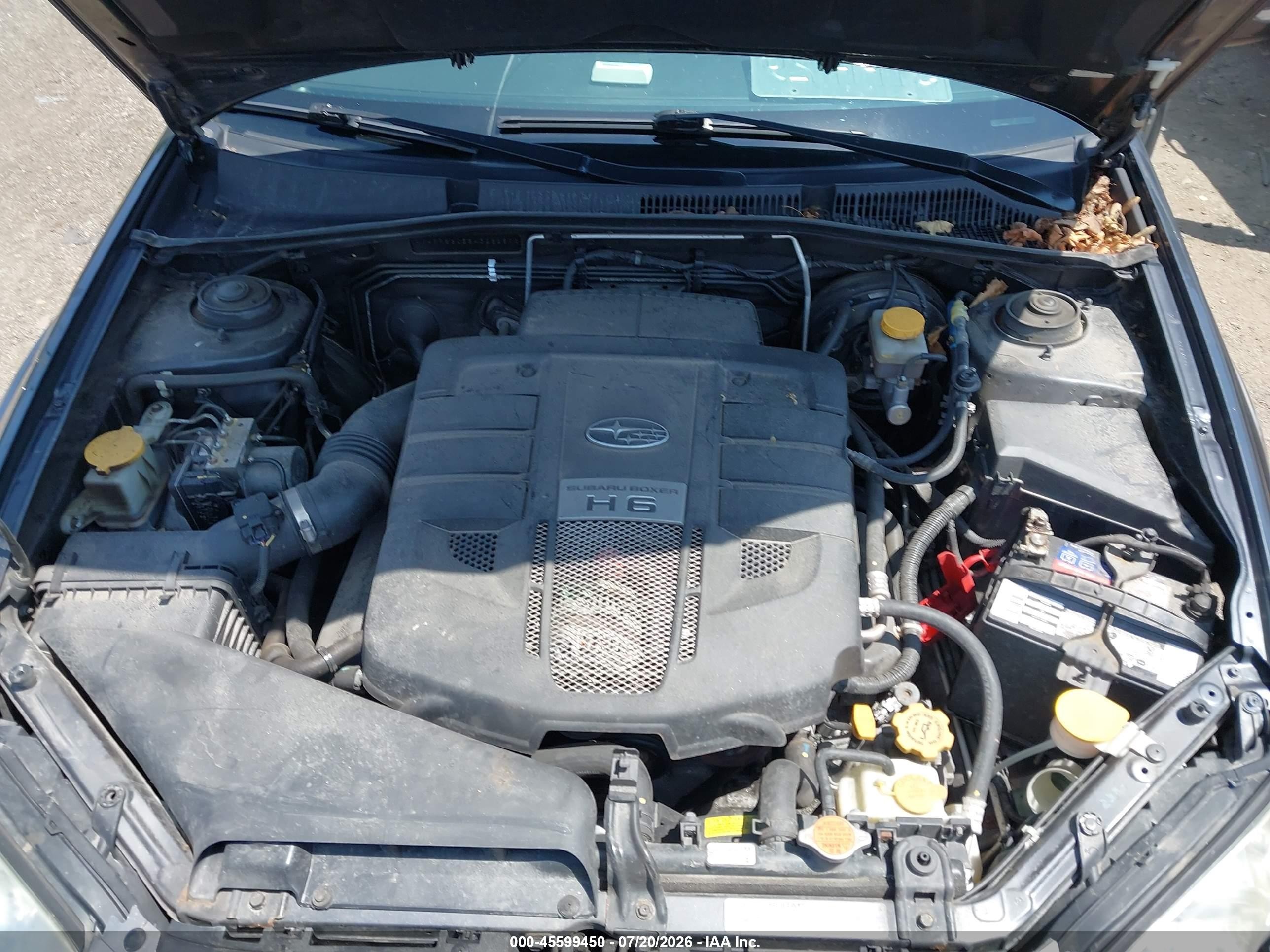 2008 Subaru Outback (natl) 3.0r Ll Bean/3.0r Ll Bean W/nav Gray vin: 4S4BP86C584328289