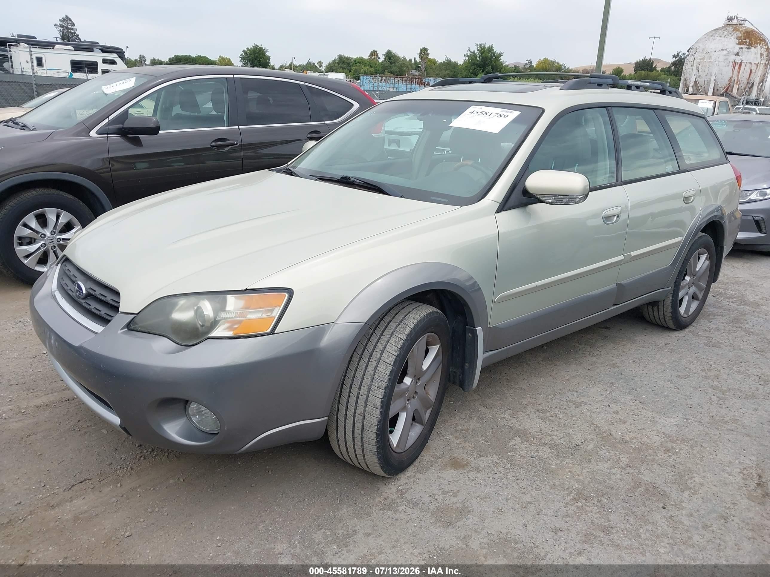 2005 Subaru Outback 3.0r L.l. Bean Edition Gray vin: 4S4BP86C654364763