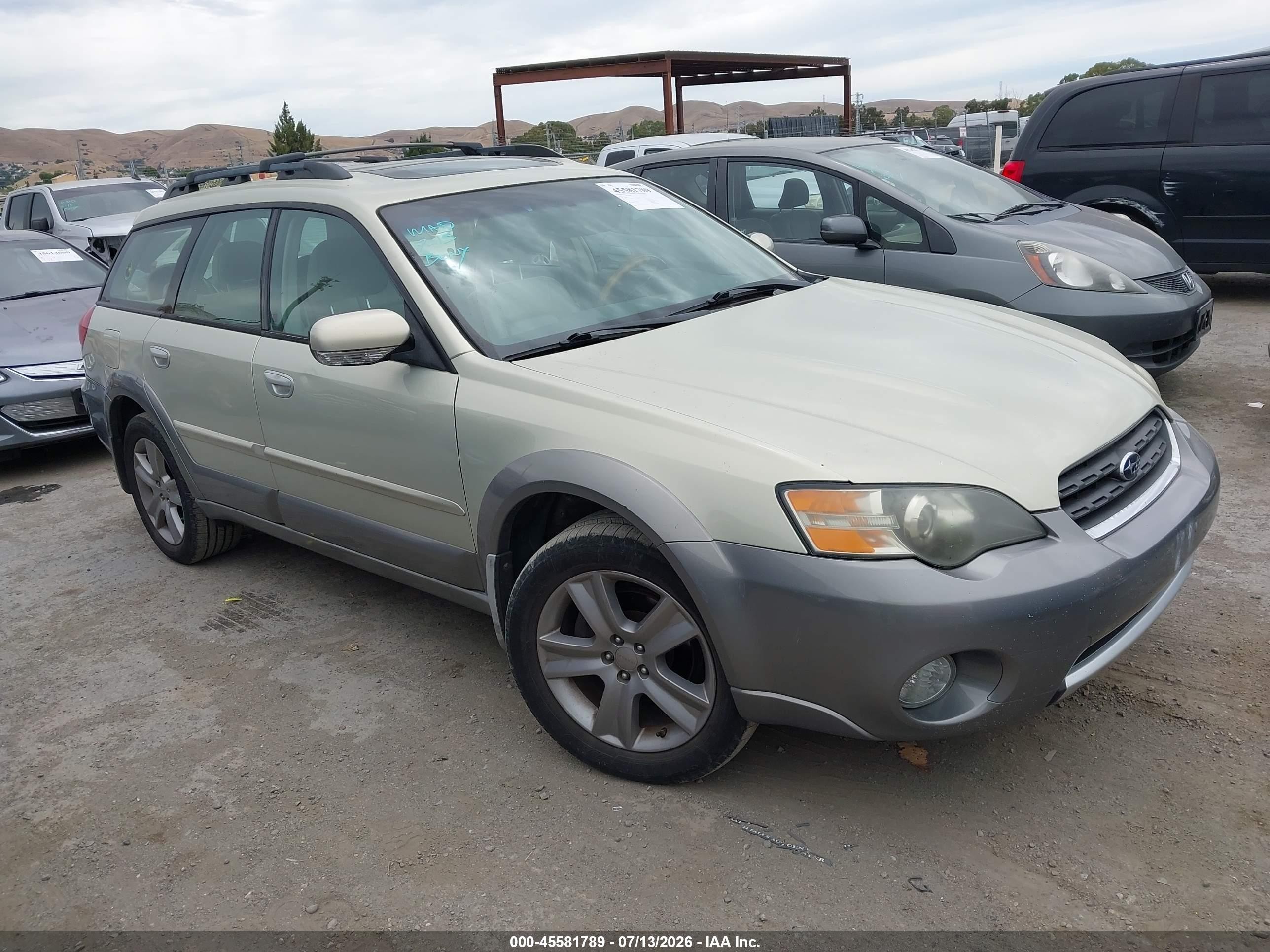 2005 Subaru Outback 3.0r L.l. Bean Edition Gray vin: 4S4BP86C654364763
