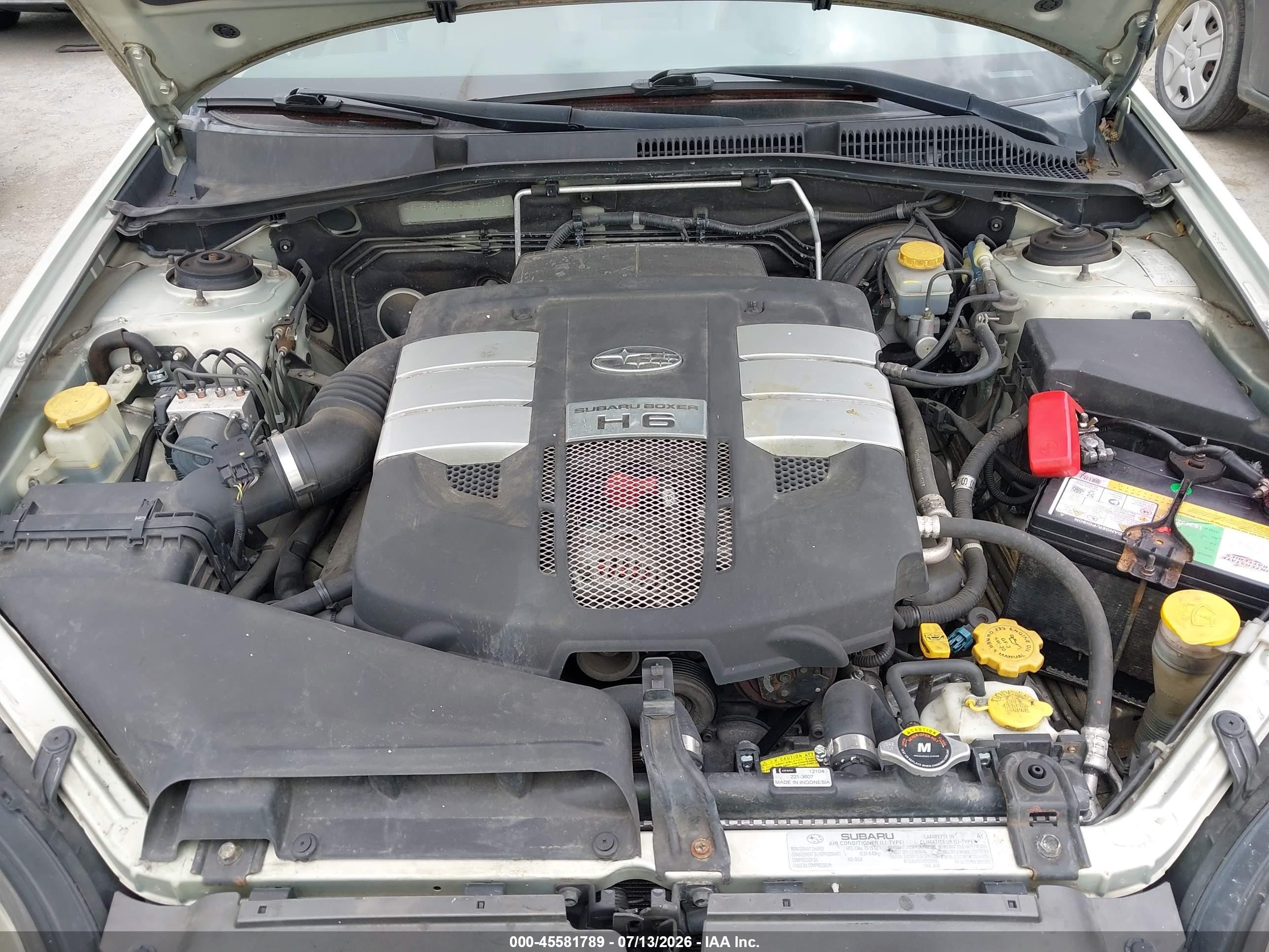 2005 Subaru Outback 3.0r L.l. Bean Edition Gray vin: 4S4BP86C654364763