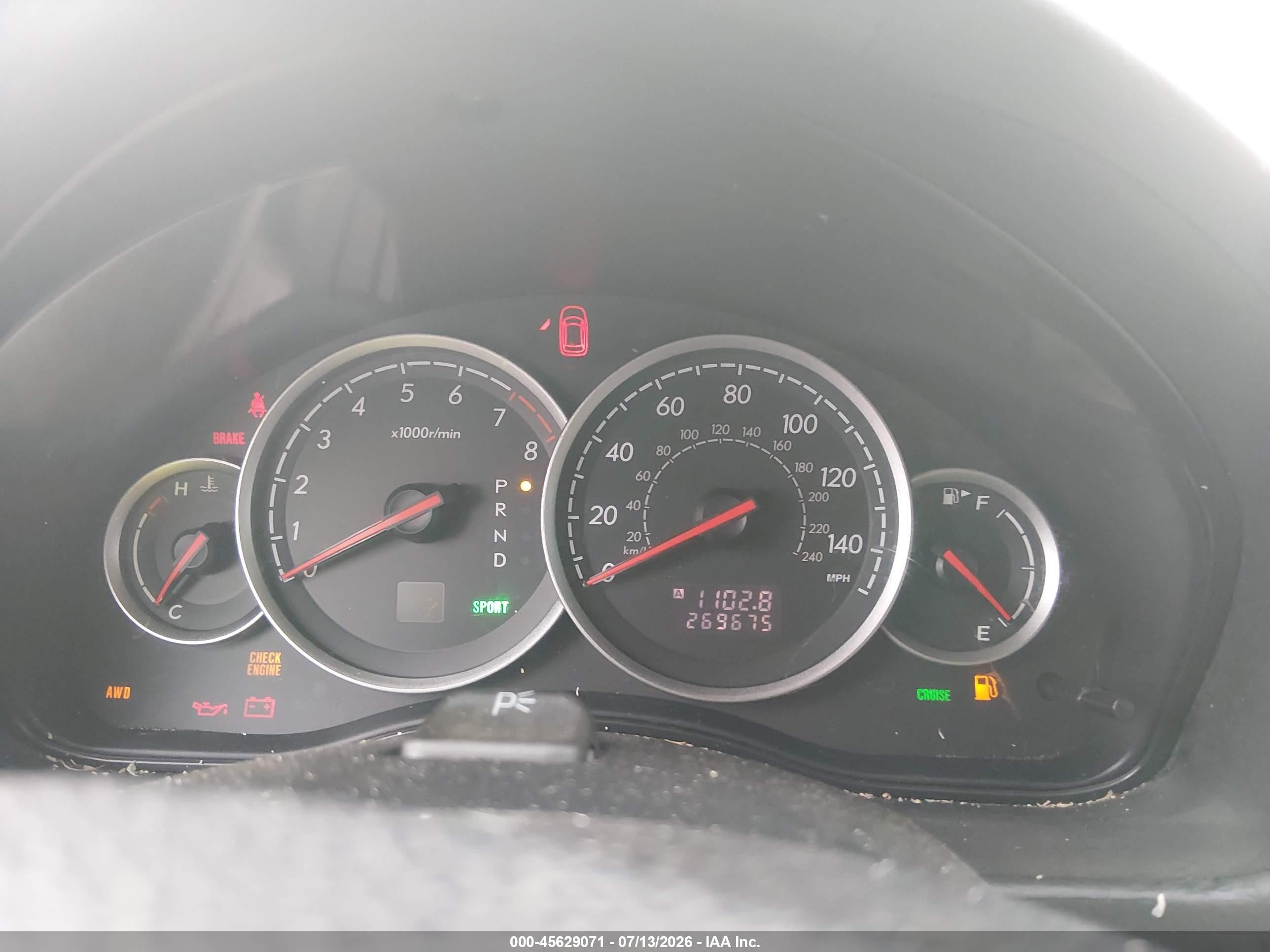 2006 Subaru Outback 3.0r L.l. Bean Edition Green vin: 4S4BP86C664306654