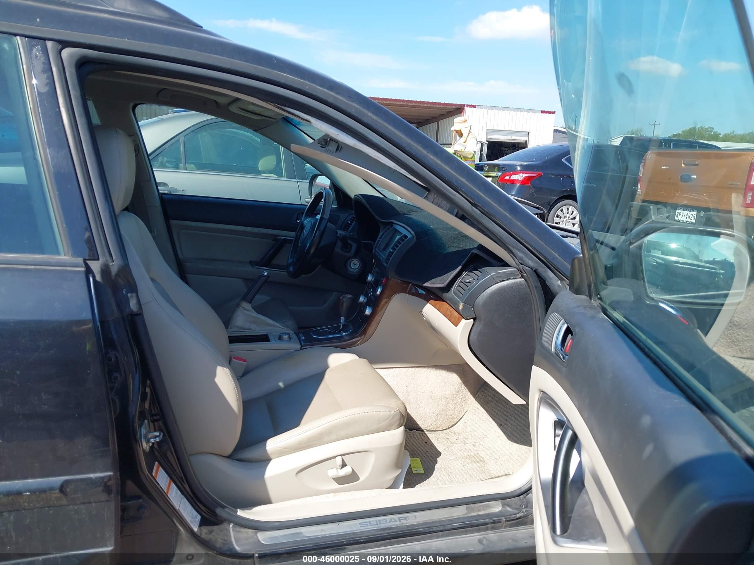 2008 Subaru Outback 3.0r L.l. Bean Edition Black vin: 4S4BP86C684355341