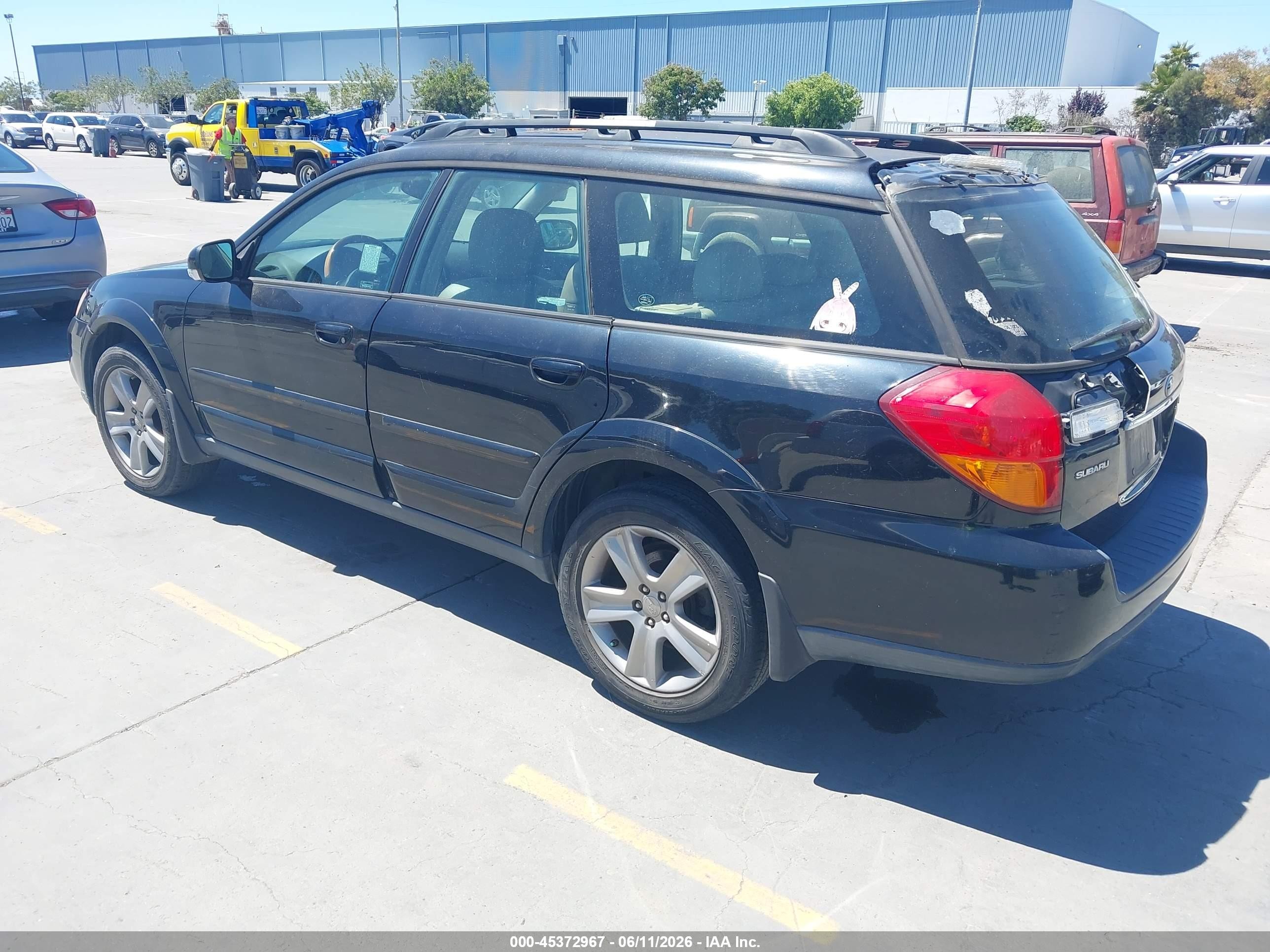 2006 Subaru Outback 3.0r L.l. Bean Edition Black vin: 4S4BP86C764322734