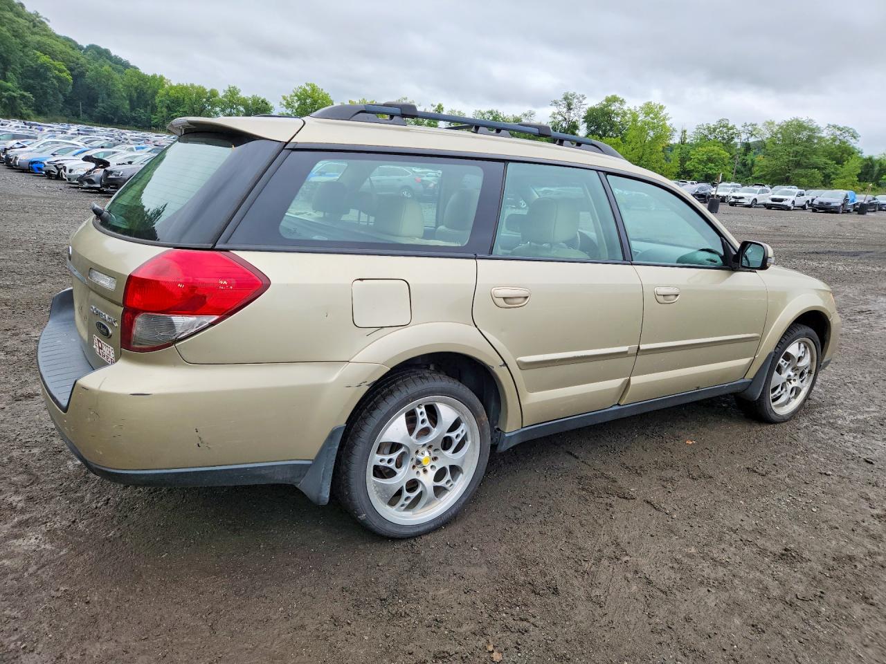 2008 Subaru Outback 3.0r Ll Bean Beige vin: 4S4BP86C784326074