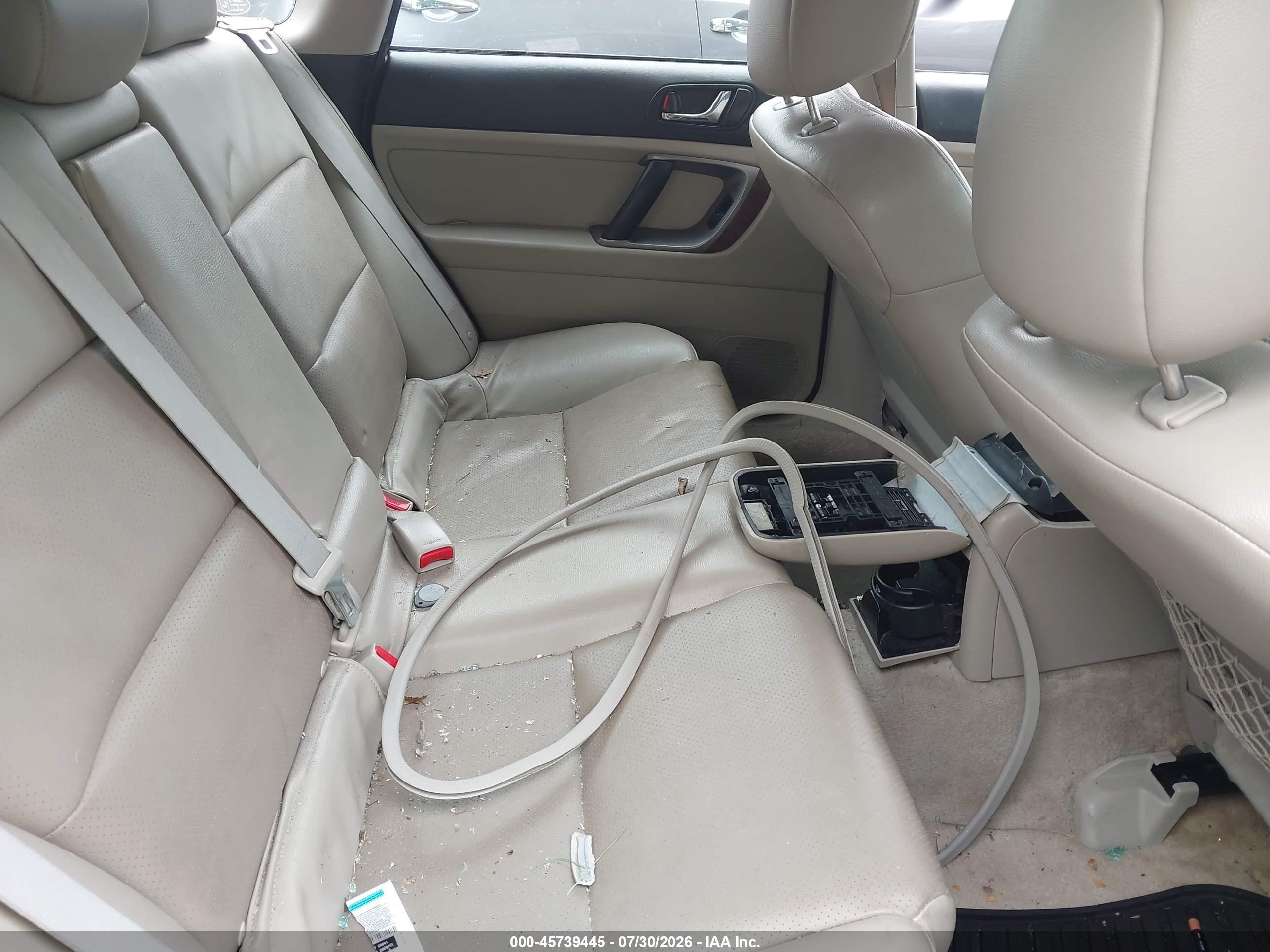 2008 Subaru Outback 3.0r L.l. Bean Edition Brown vin: 4S4BP86C784333624
