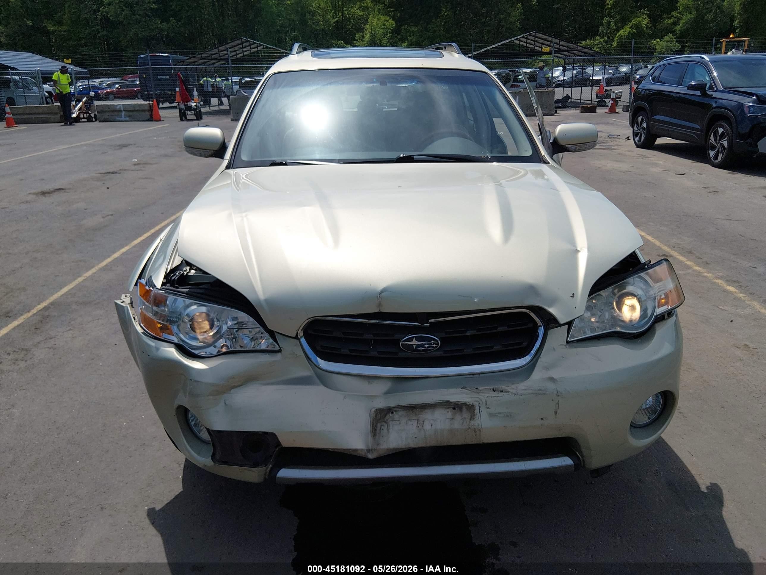 2006 Subaru Outback 3.0r L.l. Bean Edition Green vin: 4S4BP86C864327862