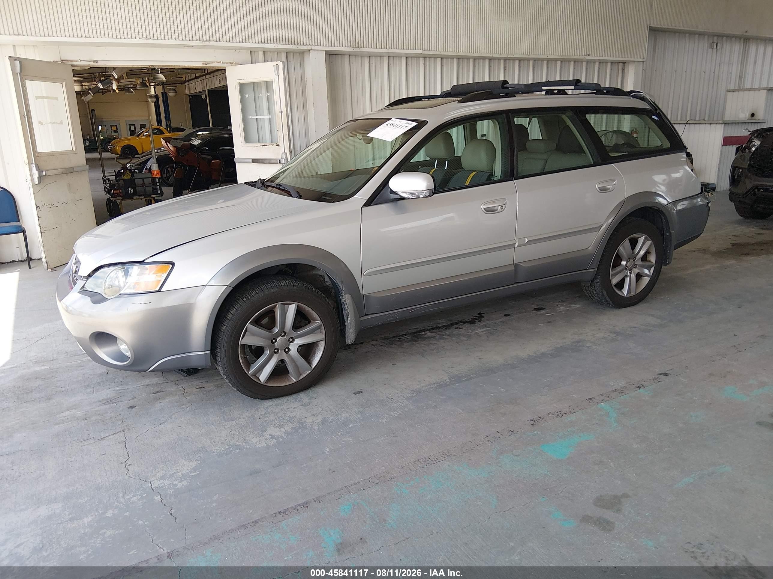 2005 Subaru Outback 3.0r L.l. Bean Edition Silver vin: 4S4BP86C954323690