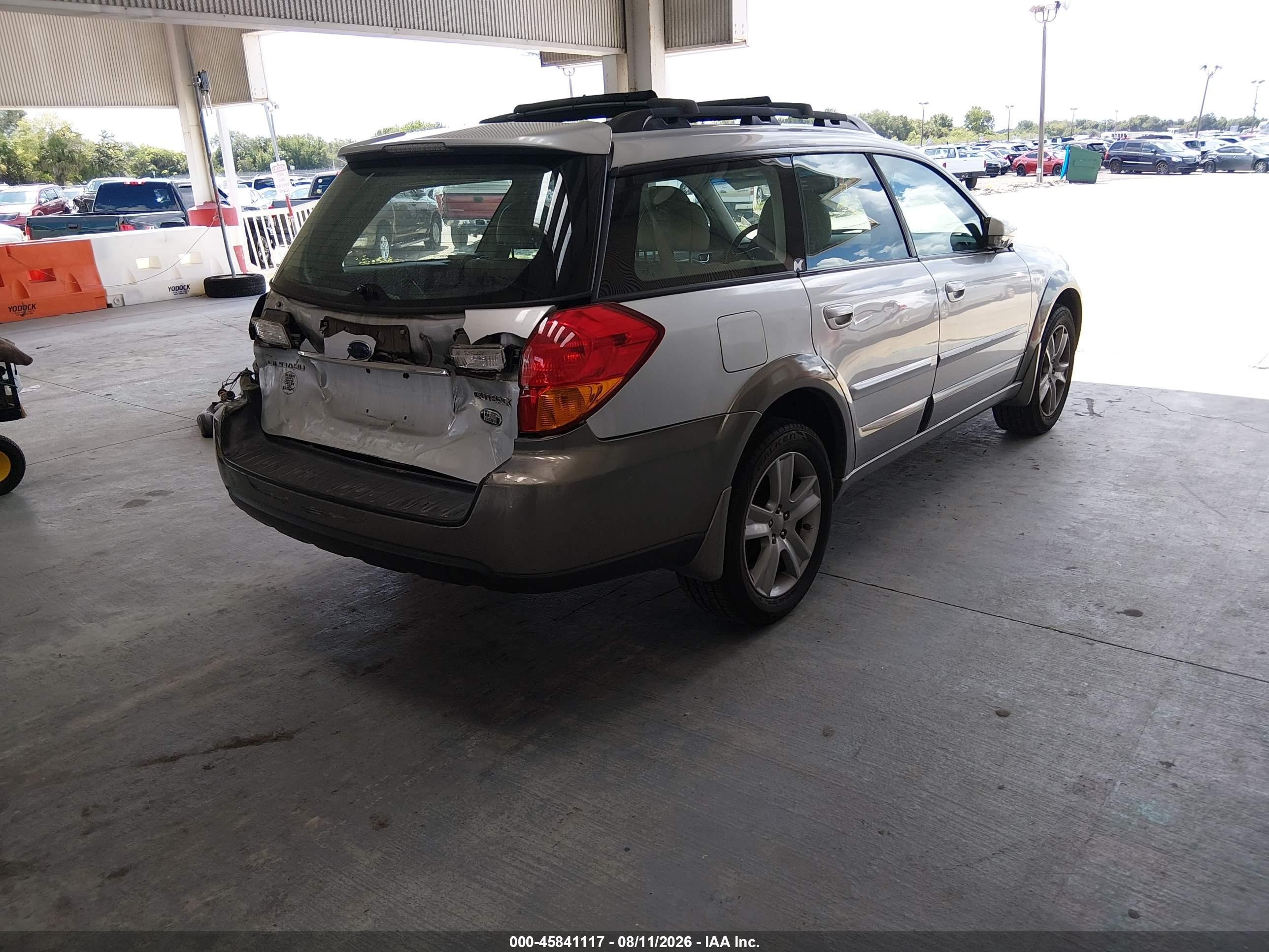 2005 Subaru Outback 3.0r L.l. Bean Edition Silver vin: 4S4BP86C954323690