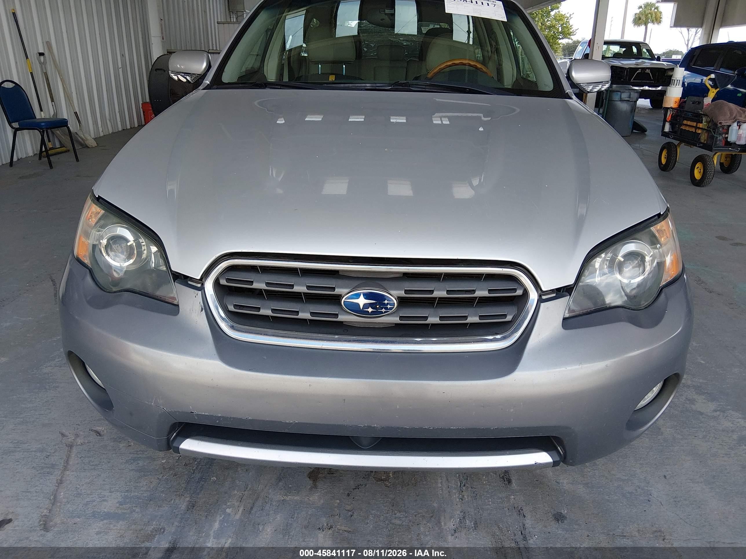 2005 Subaru Outback 3.0r L.l. Bean Edition Silver vin: 4S4BP86C954323690
