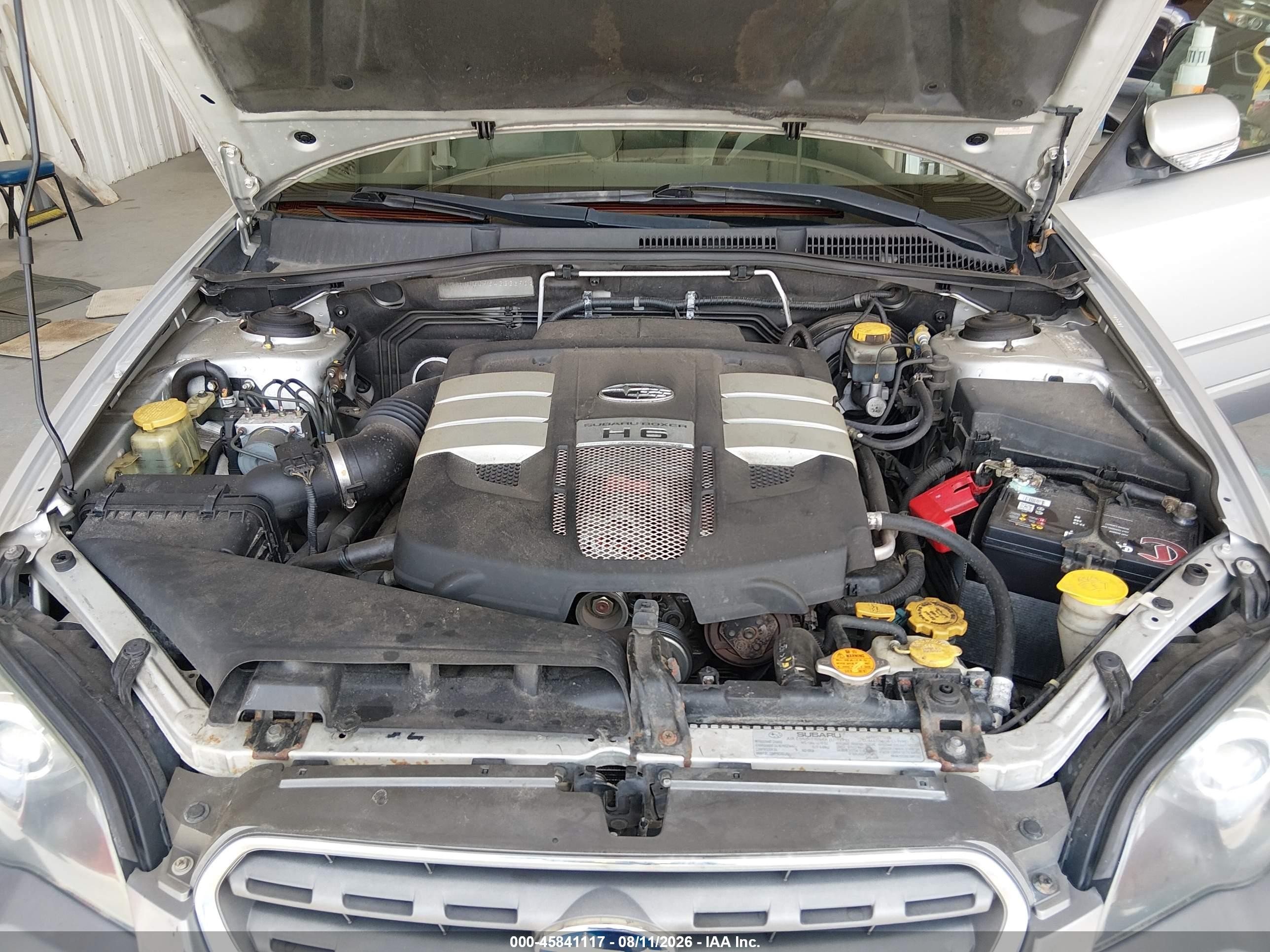 2005 Subaru Outback 3.0r L.l. Bean Edition Silver vin: 4S4BP86C954323690