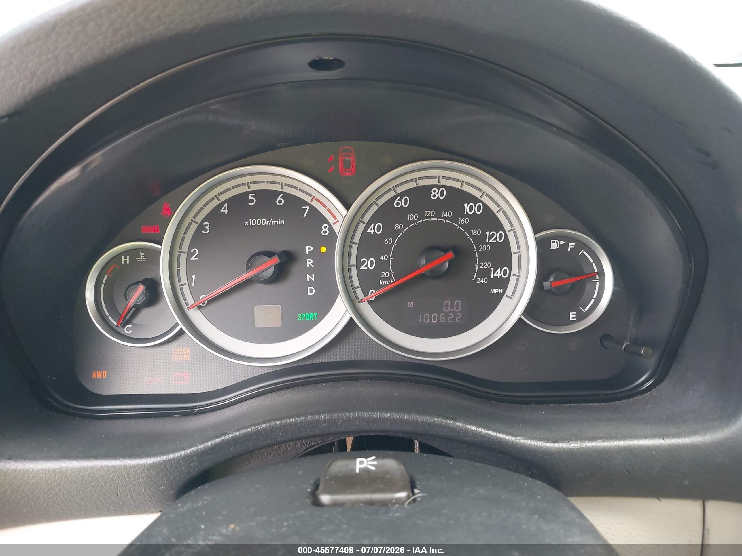2005 Subaru Outback 3.0r L.l. Bean Edition Синий vin: 4S4BP86C954333328