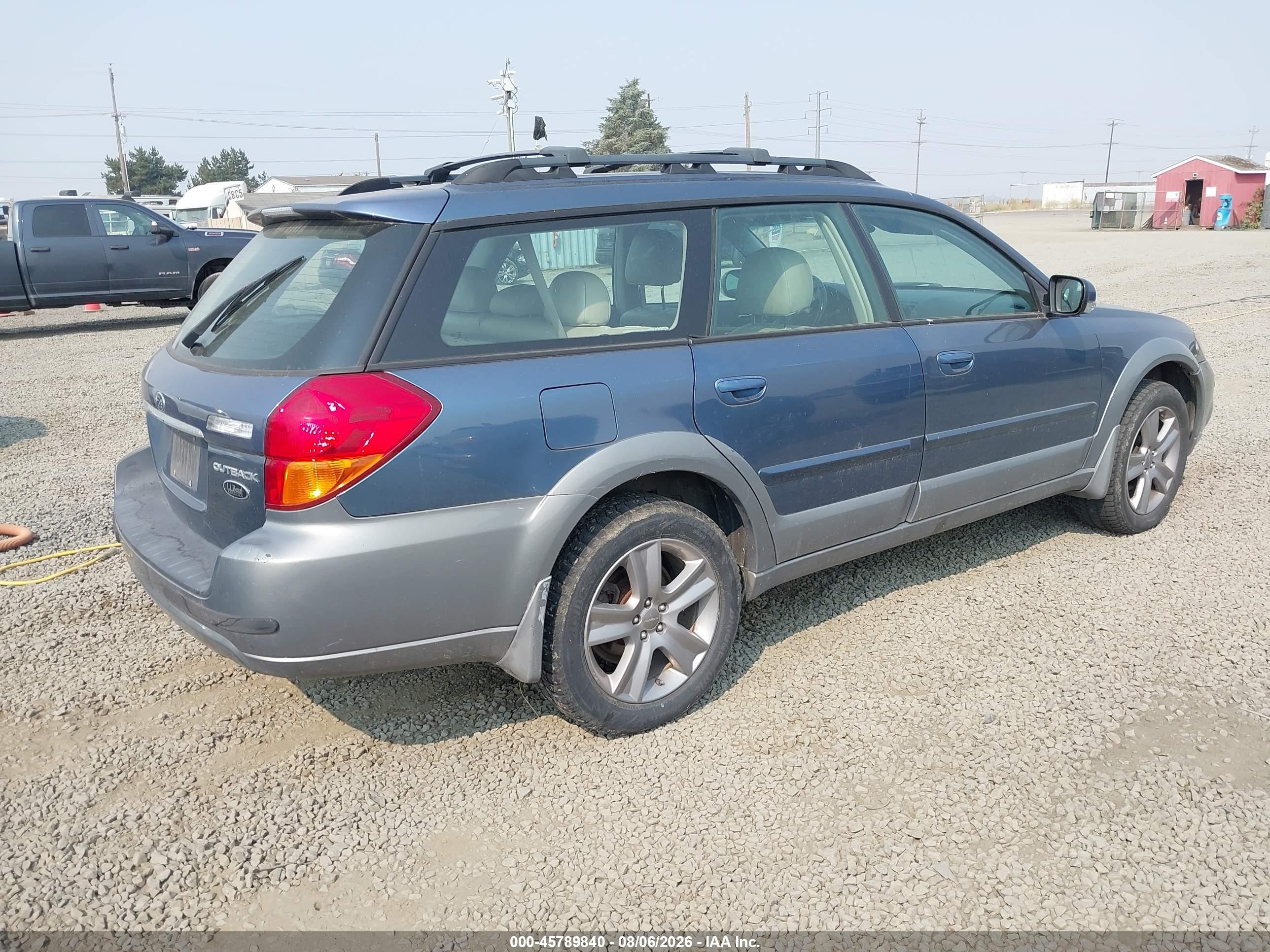 2005 Subaru Outback 3.0r L.l. Bean Edition Синий vin: 4S4BP86C954362537