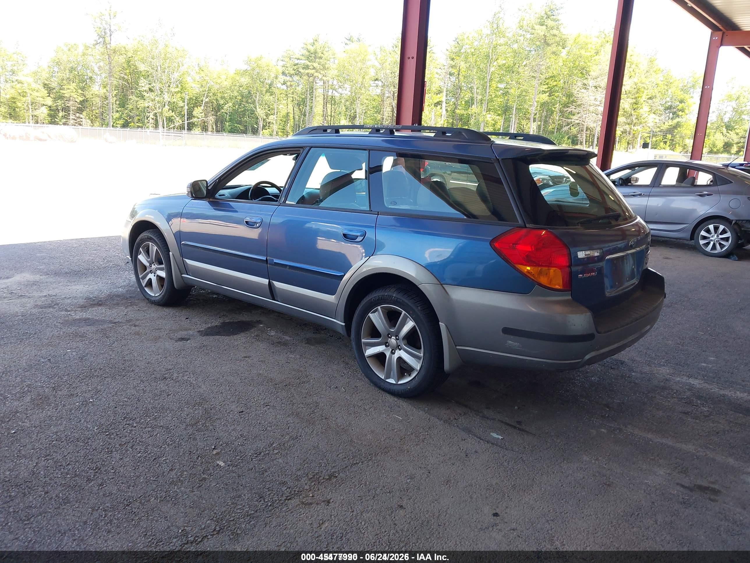 2005 Subaru Outback 3.0r L.l. Bean Edition Blue vin: 4S4BP86CX54329501