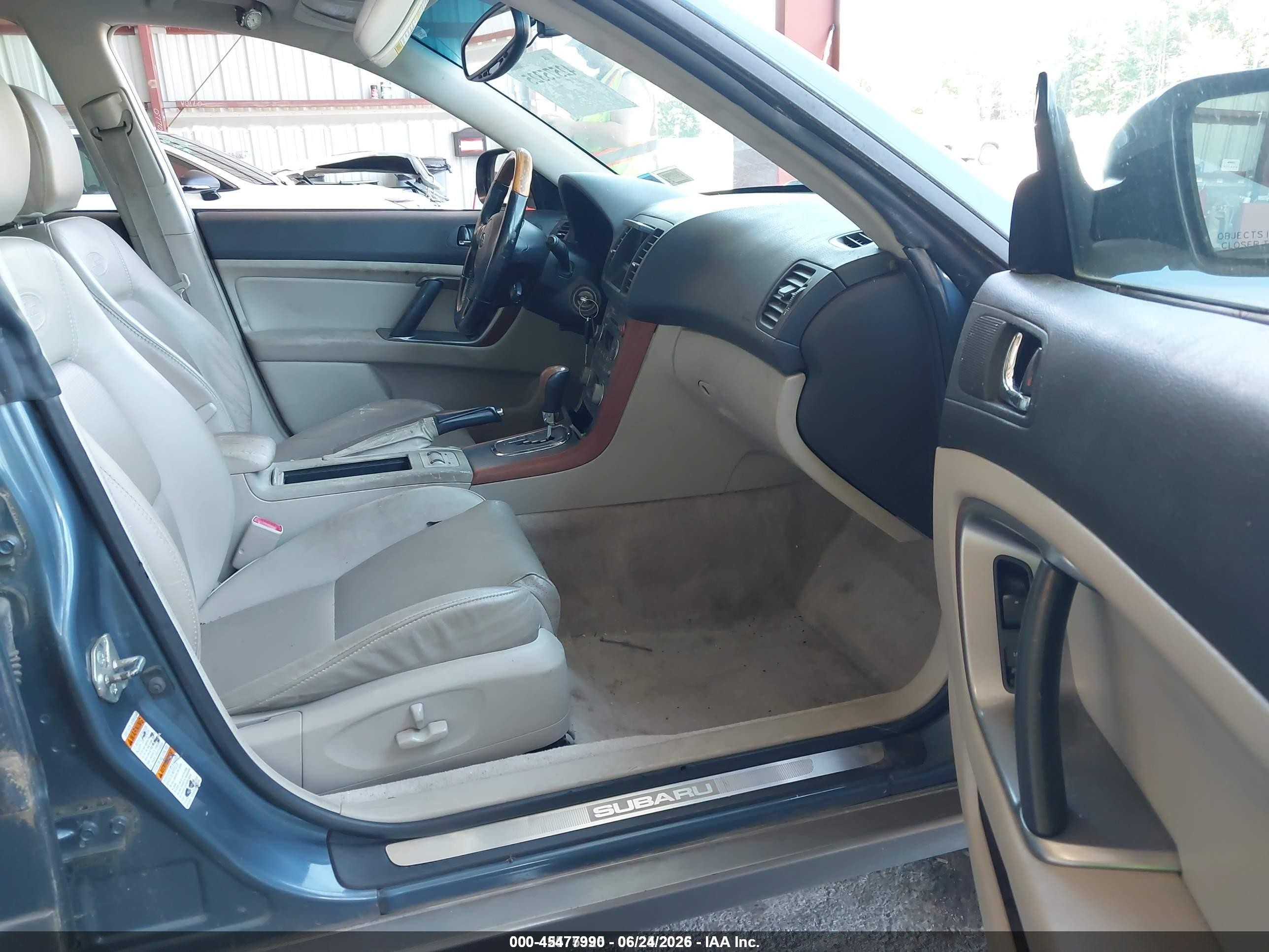2005 Subaru Outback 3.0r L.l. Bean Edition Blue vin: 4S4BP86CX54329501