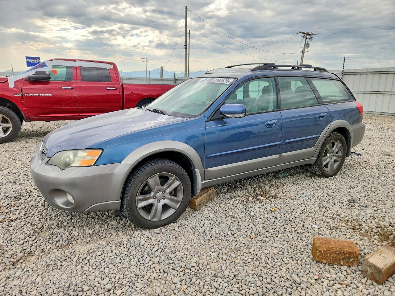 2005 Subaru Outback Outback H6 R Ll Bean Синий vin: 4S4BP86CX54364362