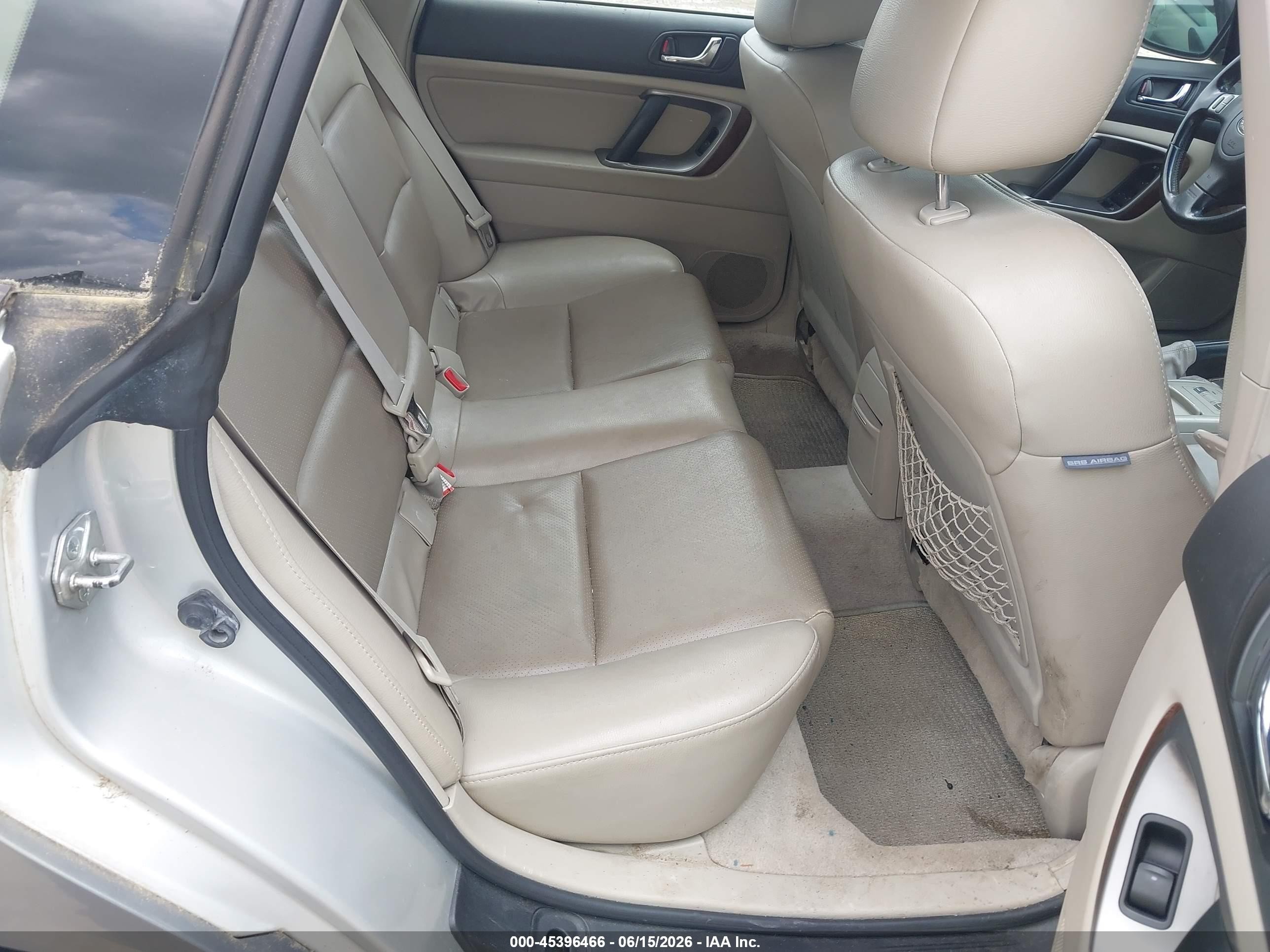 2007 Subaru Outback 3.0r L.l. Bean Edition Silver vin: 4S4BP86CX74306352