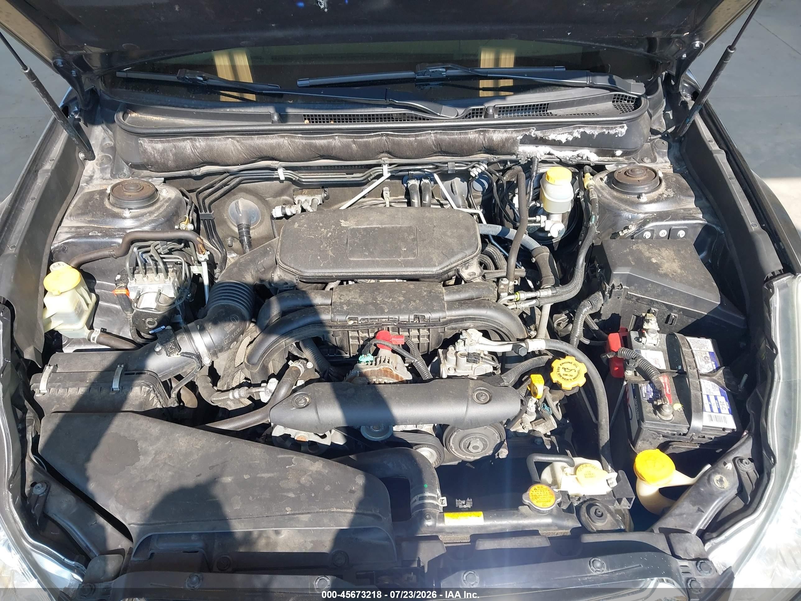 2011 Subaru Outback 2.5i Gray vin: 4S4BRBAC0B3340359