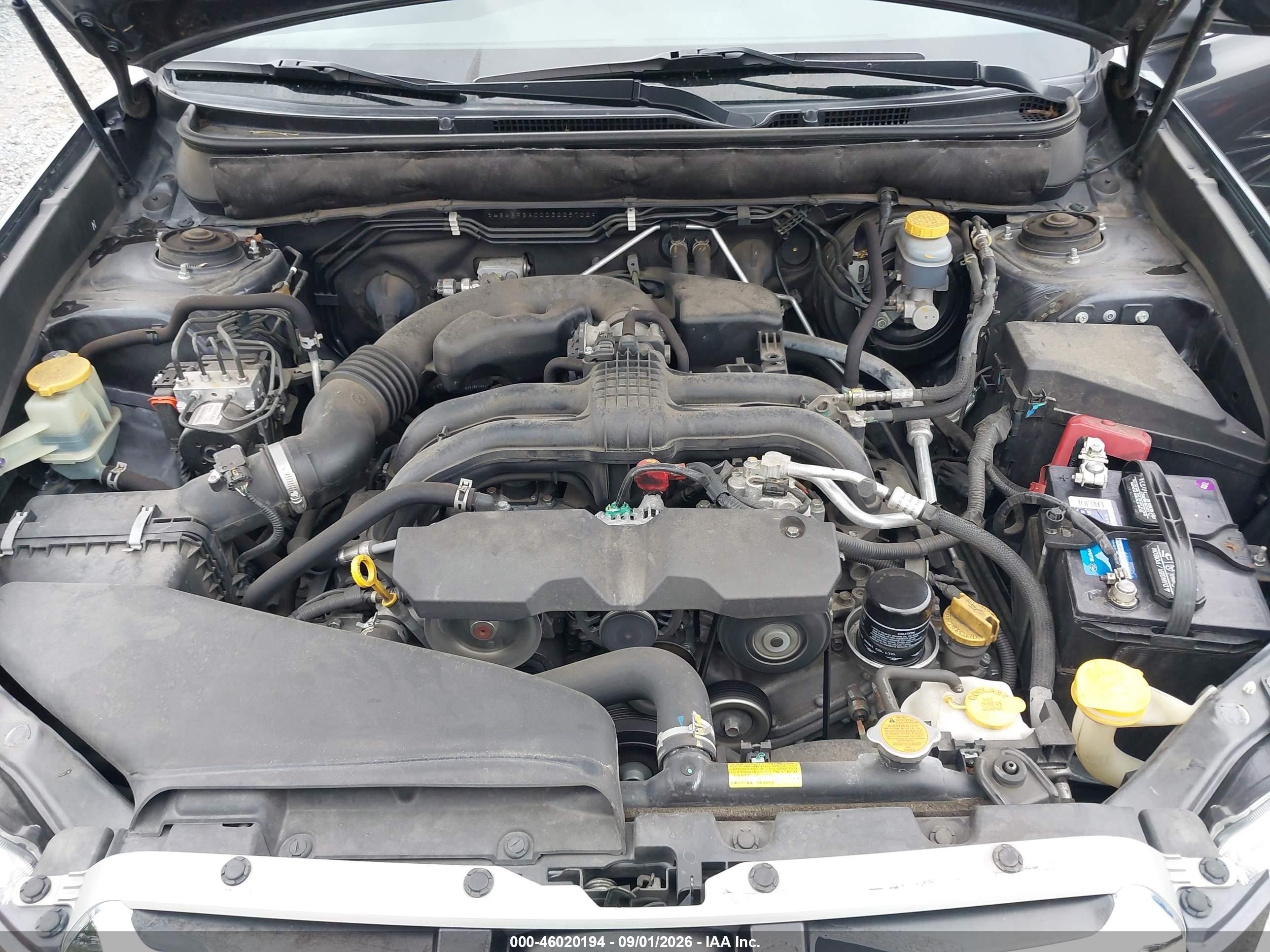 2013 Subaru Outback 2.5i Серый vin: 4S4BRBAC0D3225702