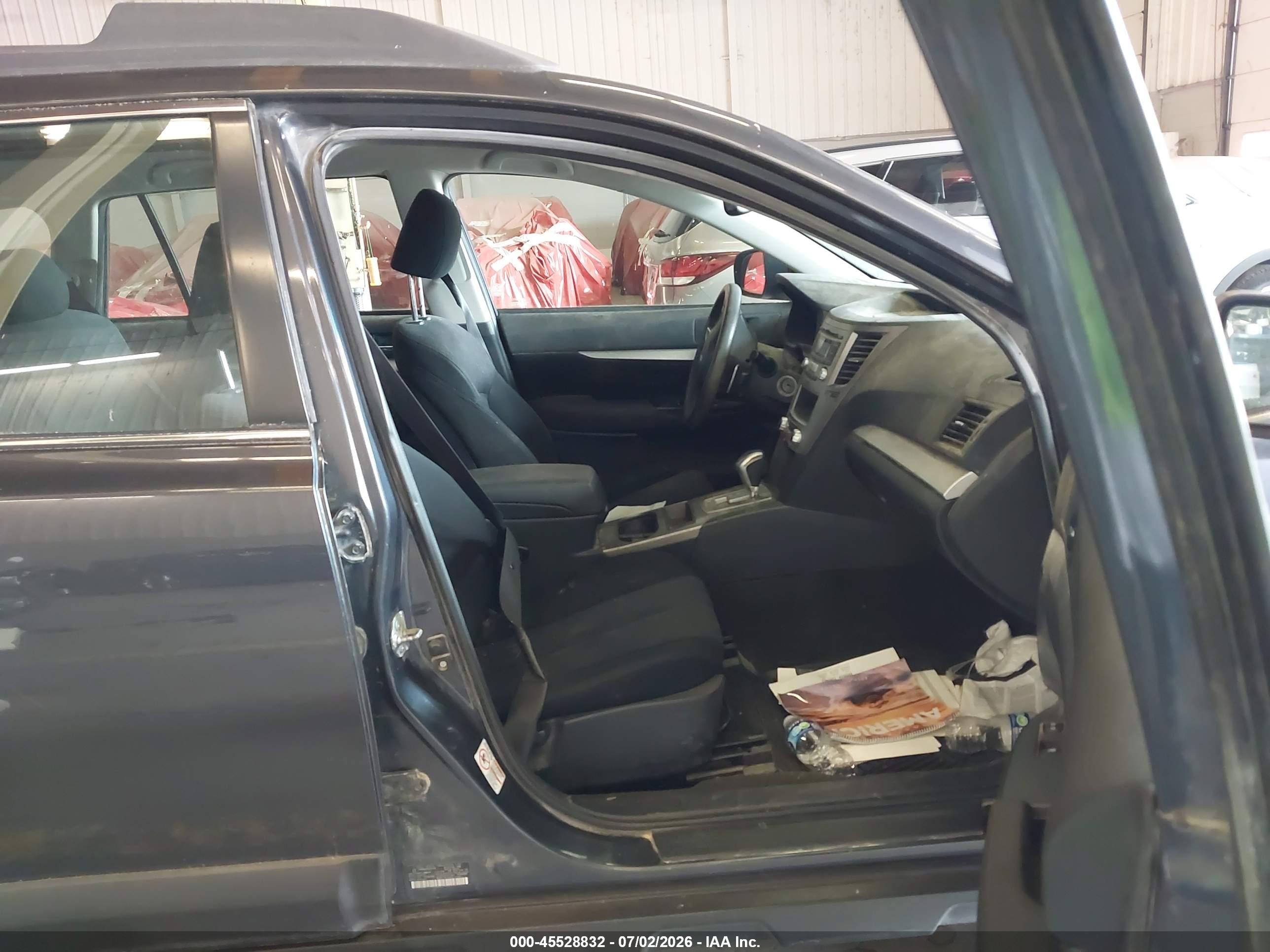 2013 Subaru Outback 2.5i Gray vin: 4S4BRBAC0D3247389
