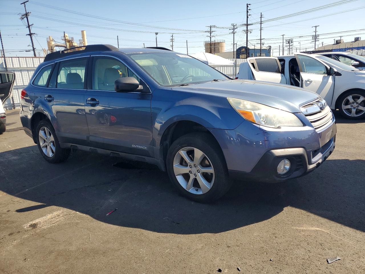 2014 Subaru Outback 2.5i Blue vin: 4S4BRBAC0E3213051