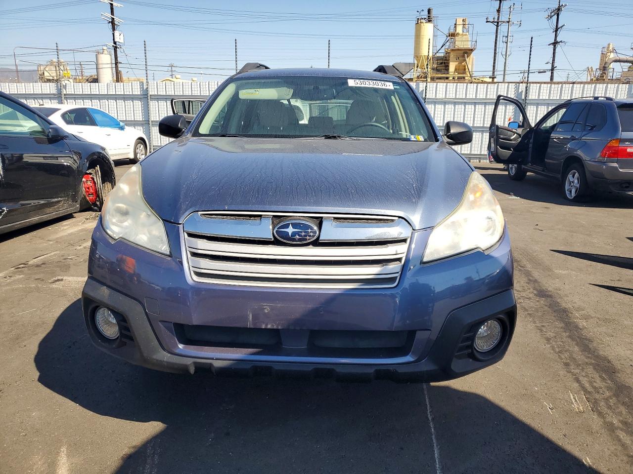 2014 Subaru Outback 2.5i Blue vin: 4S4BRBAC0E3213051