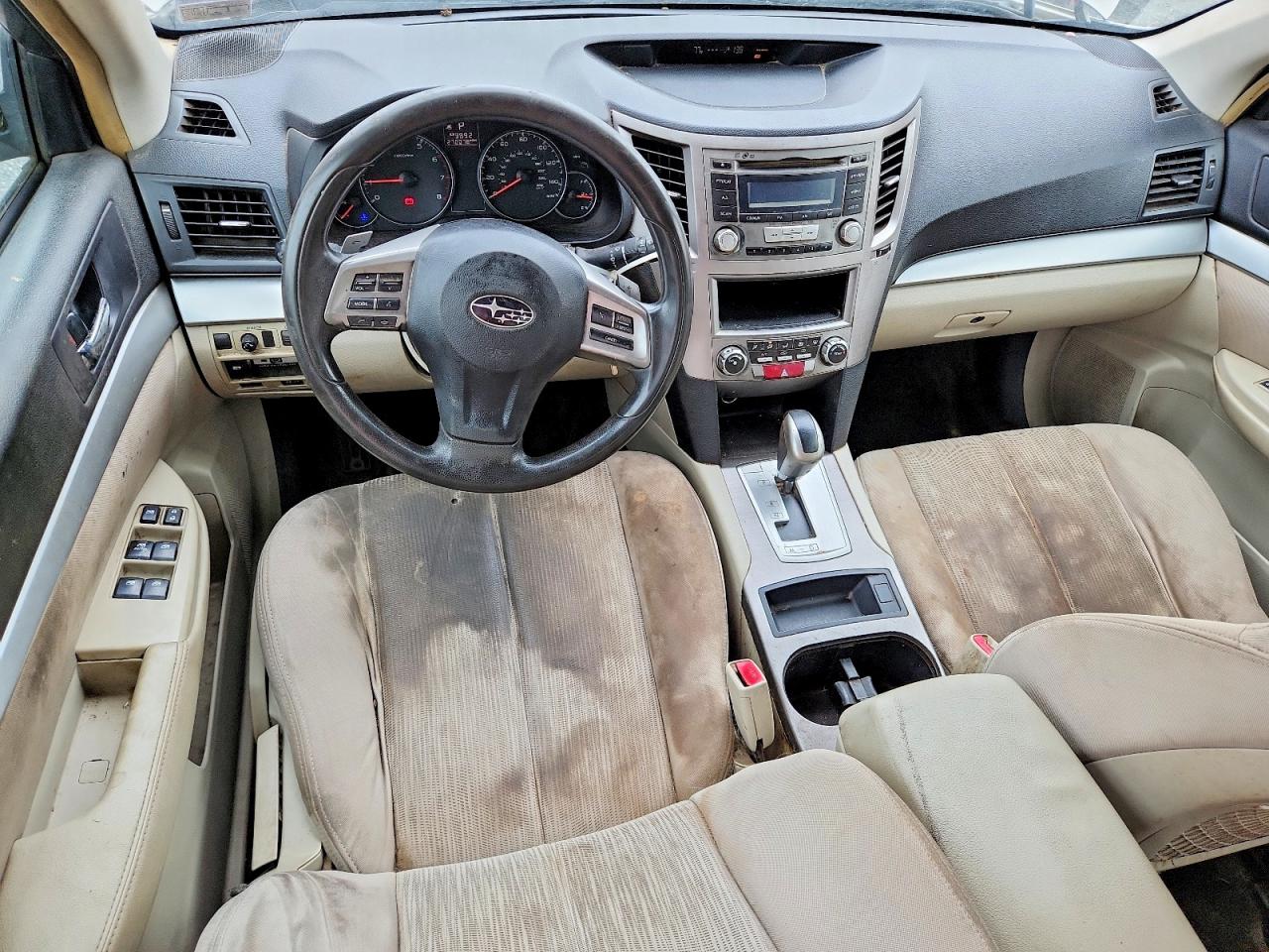 2014 Subaru Outback 2.5i Tan vin: 4S4BRBAC0E3298053