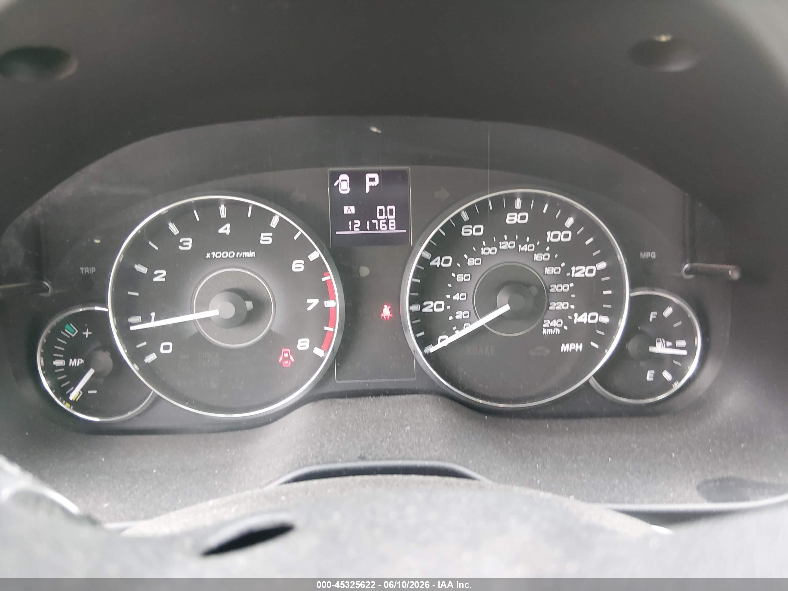 2011 Subaru Outback 2.5i Blue vin: 4S4BRBAC1B3328091