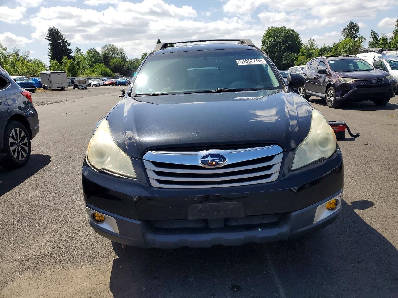 2011 Subaru Outback 2.5i Черный vin: 4S4BRBAC1B3399405