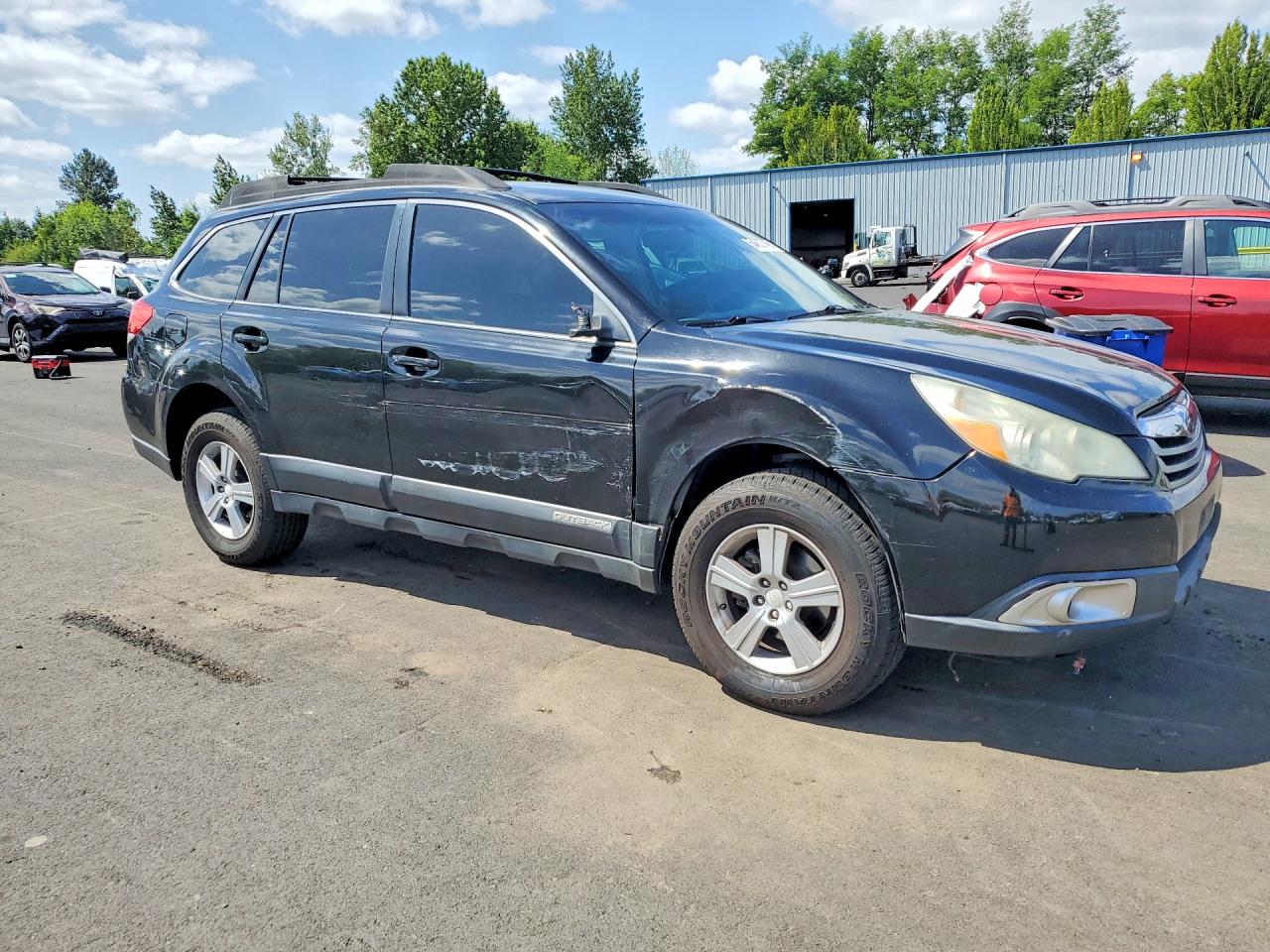 2011 Subaru Outback 2.5i Черный vin: 4S4BRBAC1B3399405