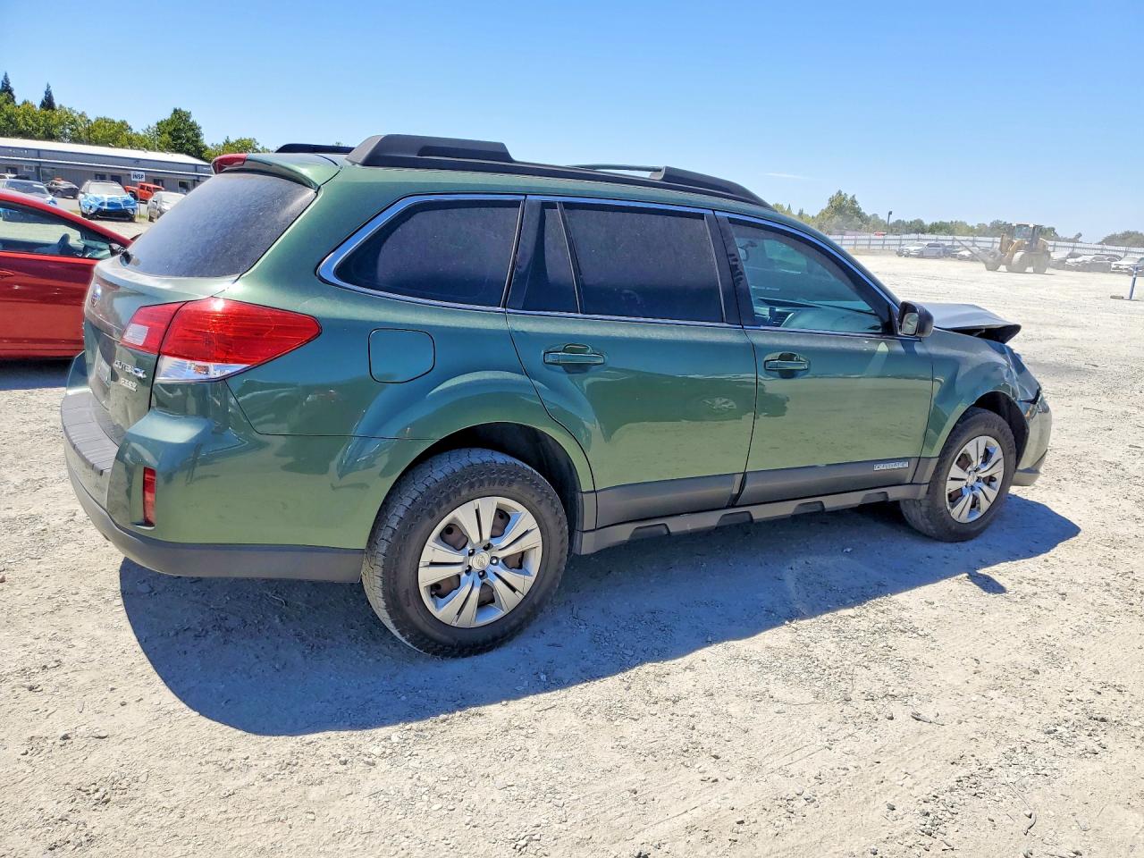 2012 Subaru Outback 2.5i Green vin: 4S4BRBAC1C3230275