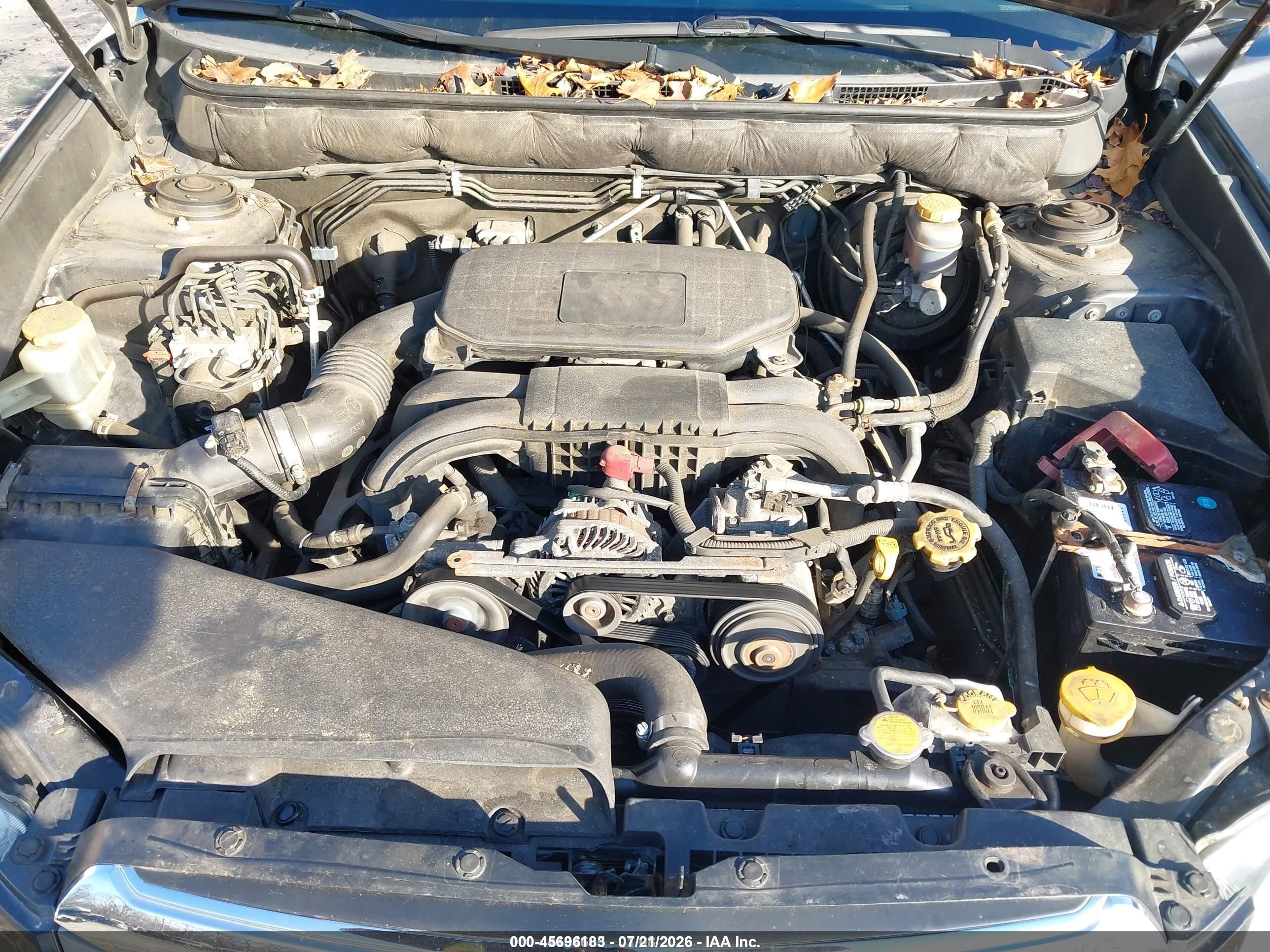 2012 Subaru Outback 2.5i Gray vin: 4S4BRBAC1C3234553