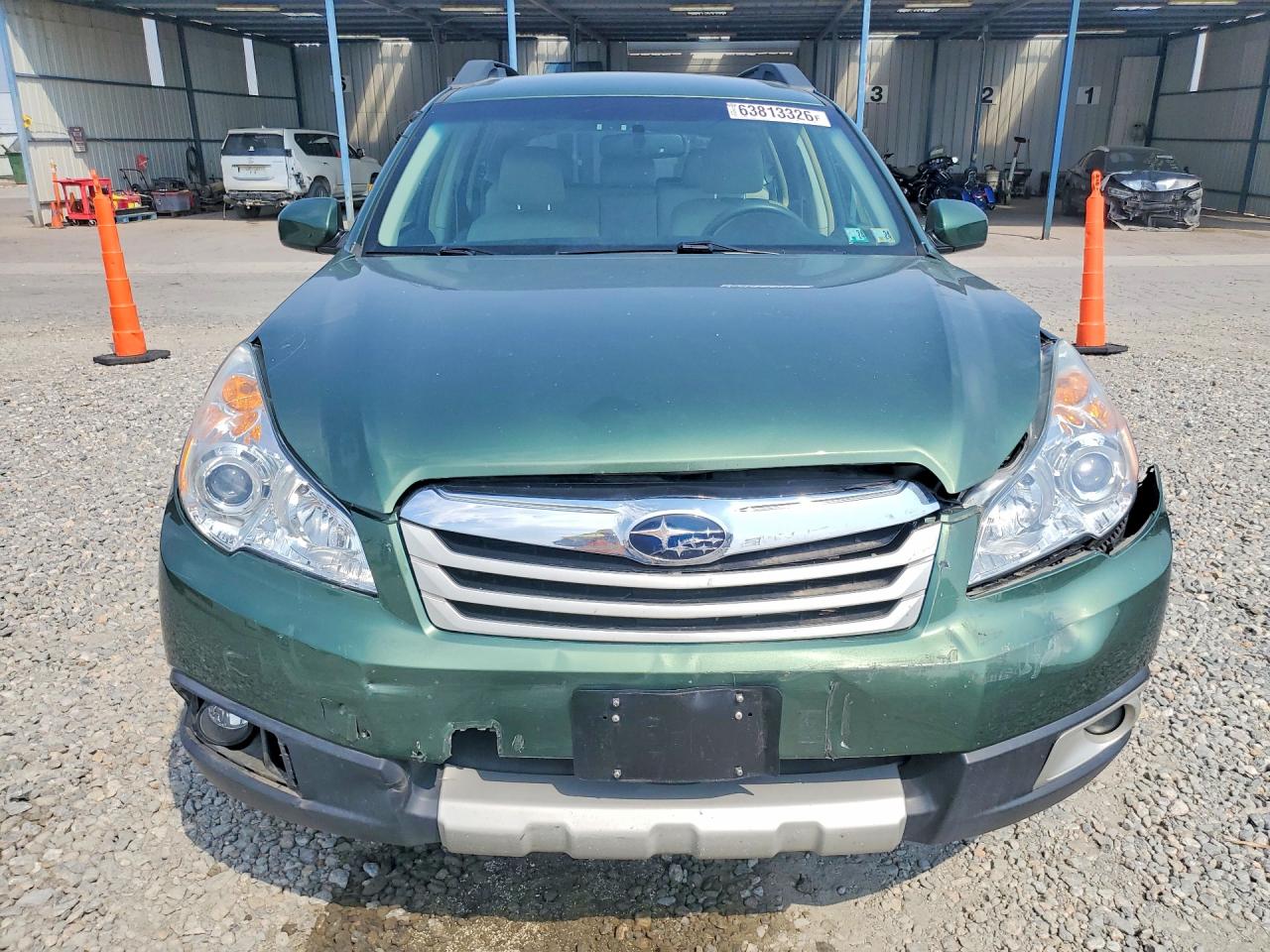 2012 Subaru Outback 2.5i Green vin: 4S4BRBAC1C3255743