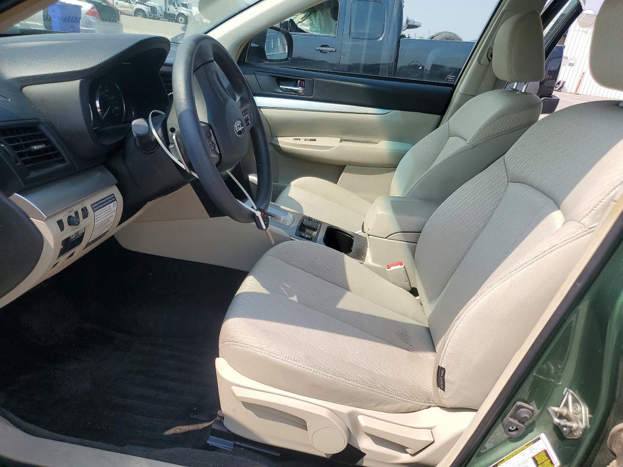 2012 Subaru Outback 2.5i Green vin: 4S4BRBAC1C3255743
