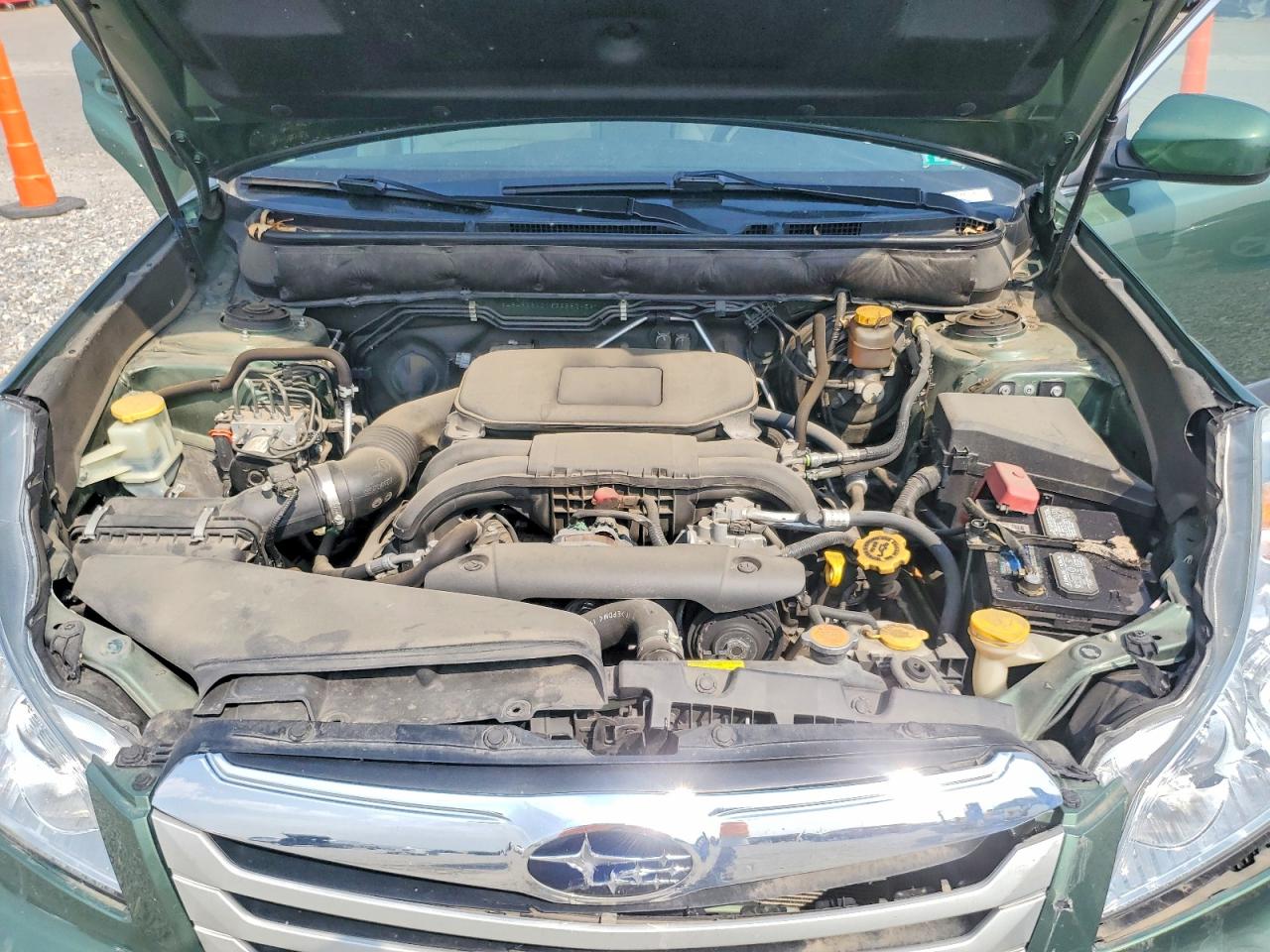 2012 Subaru Outback 2.5i Green vin: 4S4BRBAC1C3255743