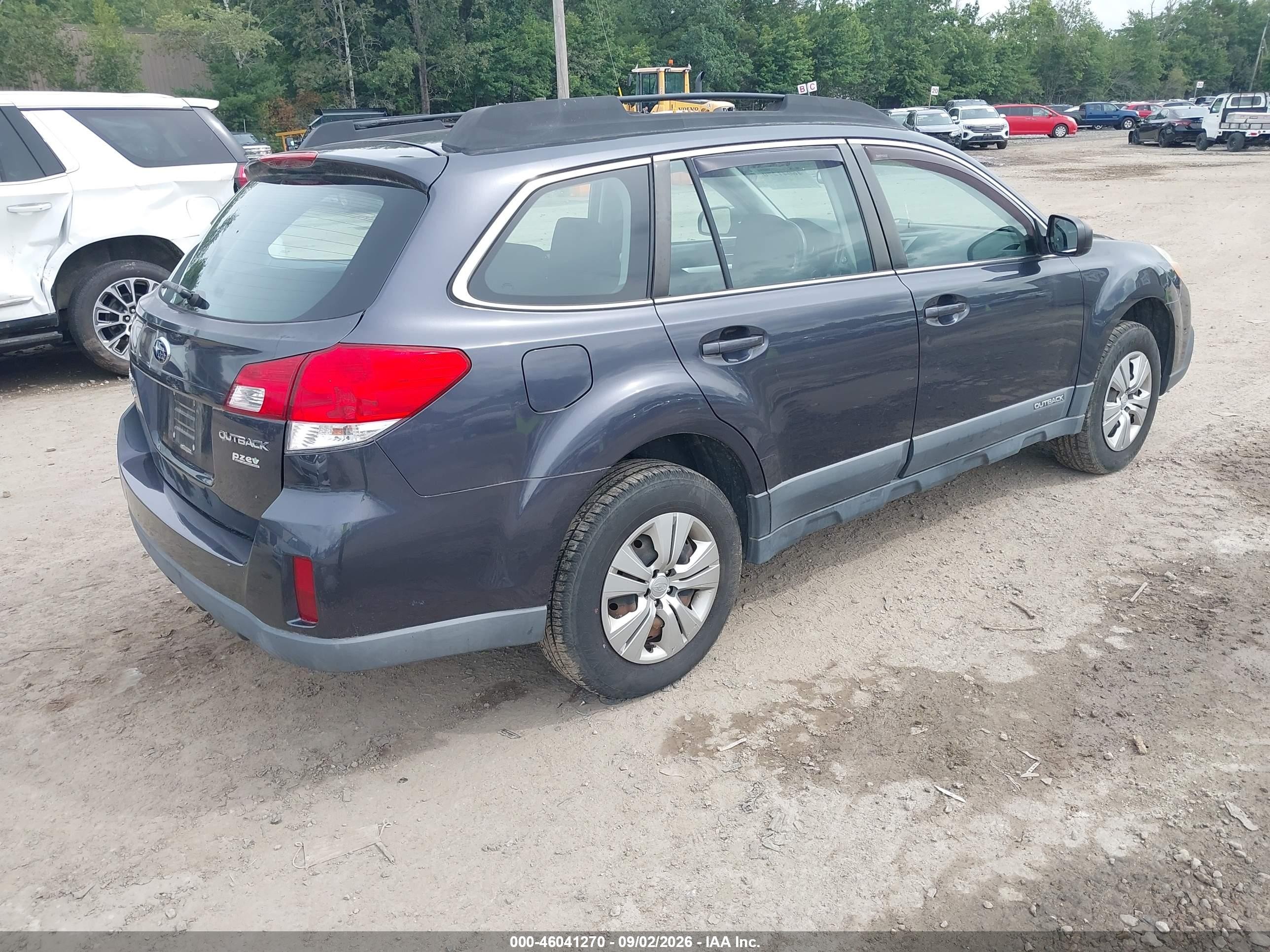 2013 Subaru Outback 2.5i Black vin: 4S4BRBAC1D1314089