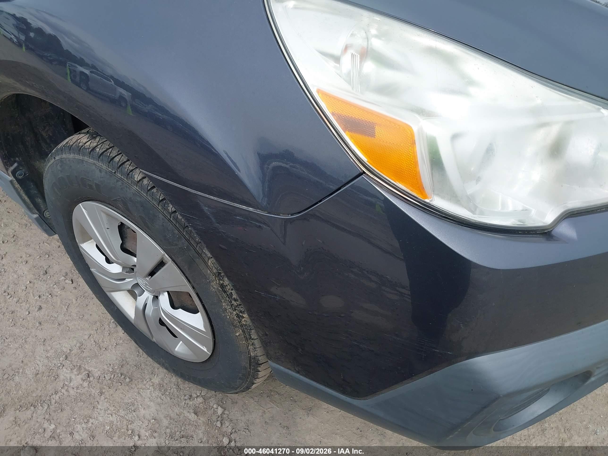 2013 Subaru Outback 2.5i Black vin: 4S4BRBAC1D1314089