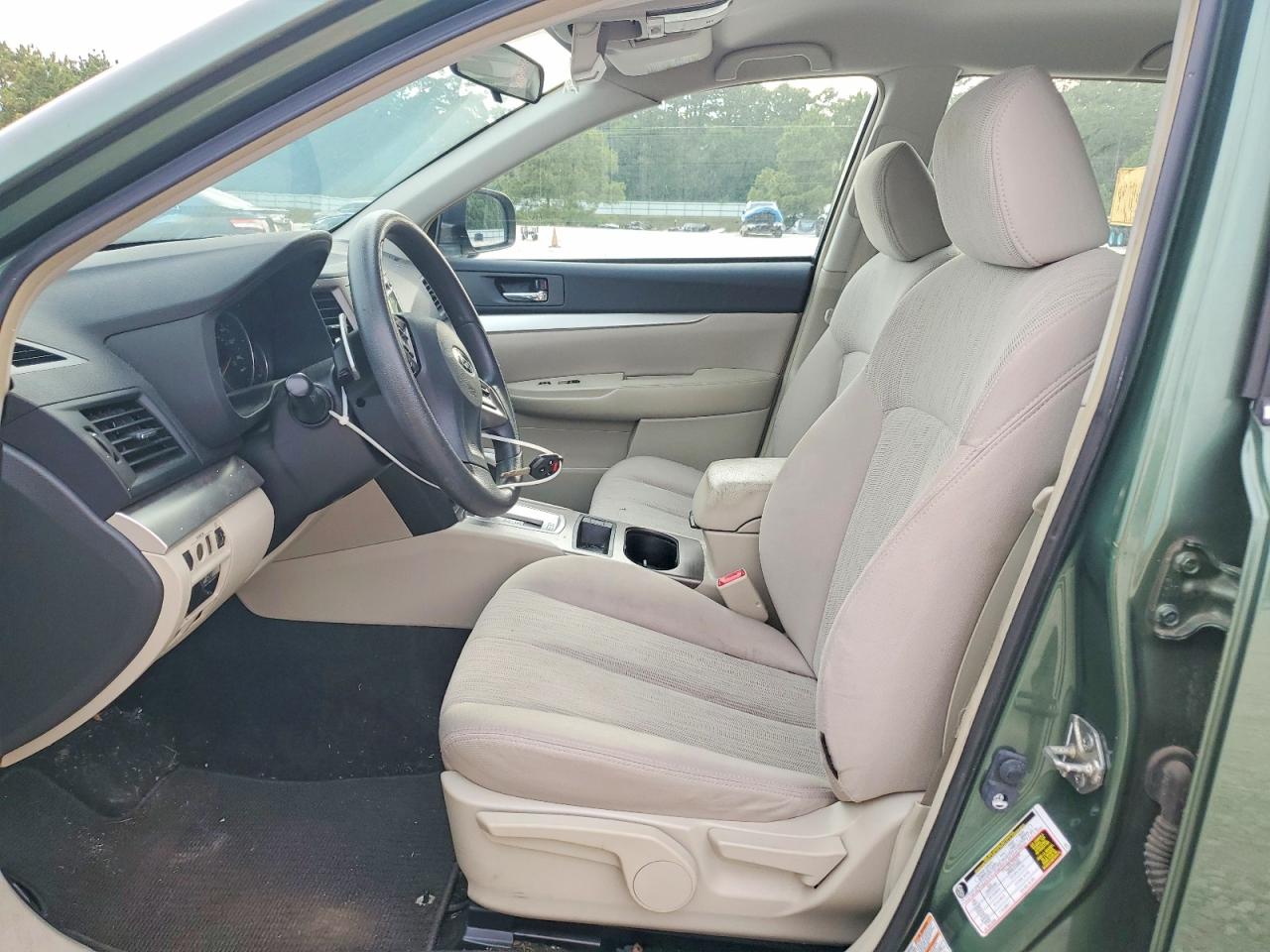 2013 Subaru Outback 2.5i Green vin: 4S4BRBAC1D3242573
