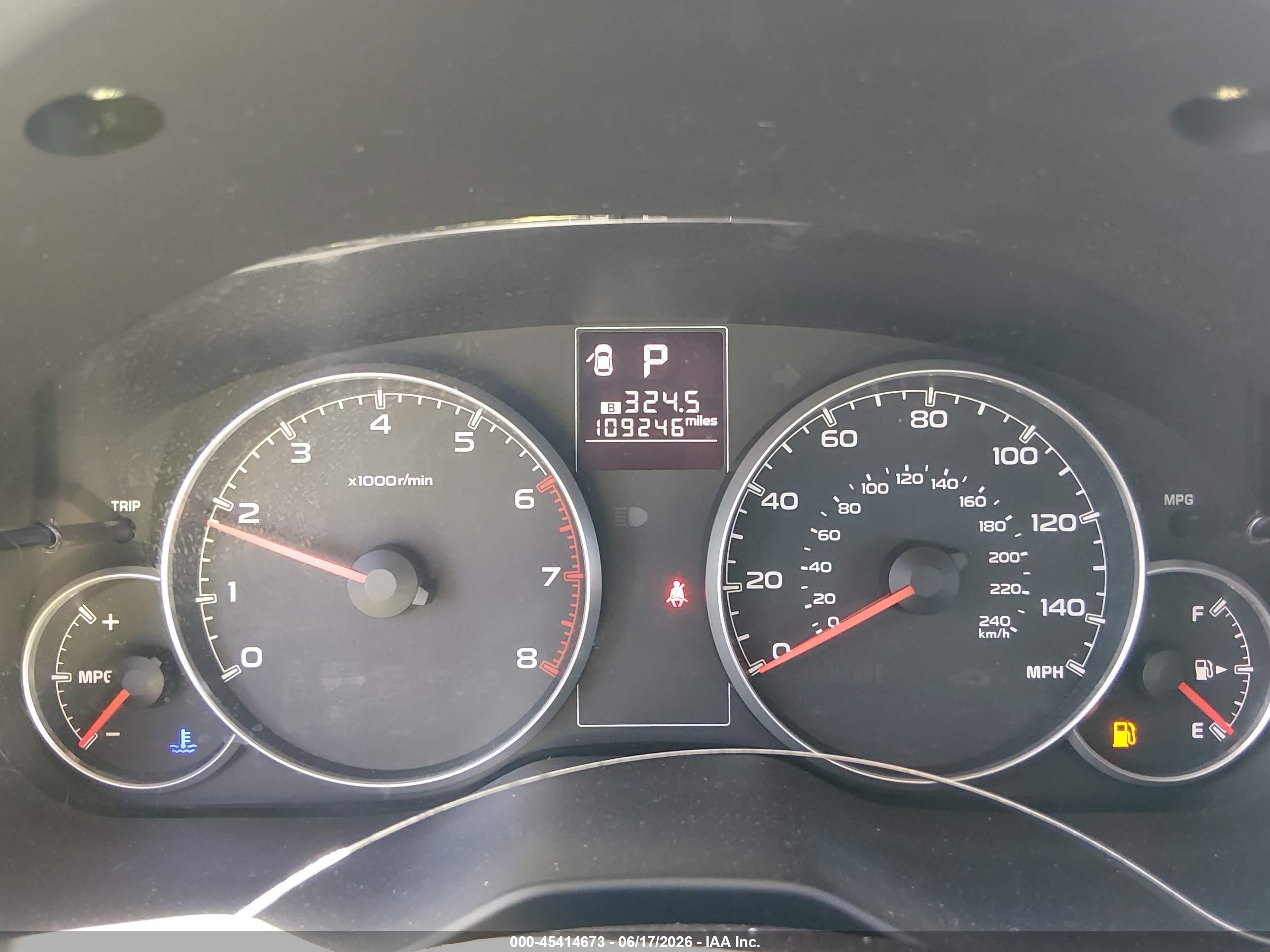 2013 Subaru Outback 2.5i Gray vin: 4S4BRBAC2D3214667